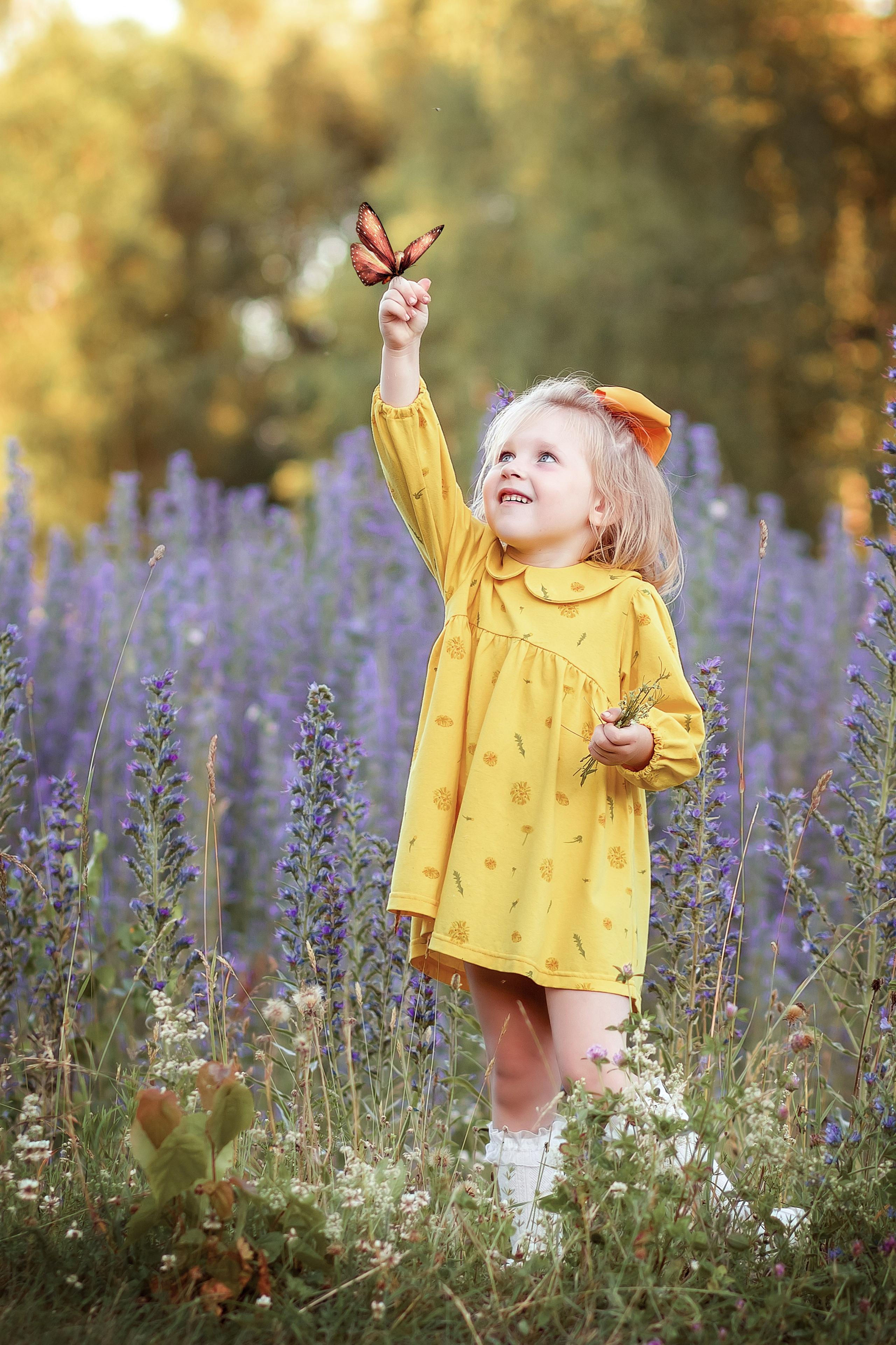 Сиреневые сны. Детский фотограф Наталья Назарова