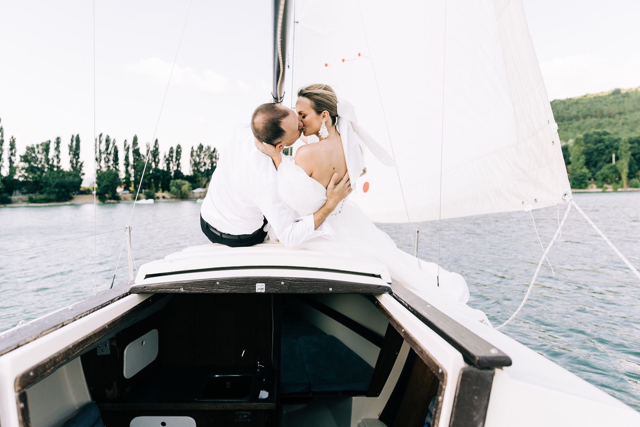 Саша и Света Абрау-Дюрсо. Свадебный и семейный фотограф в Краснодаре Роман Моско