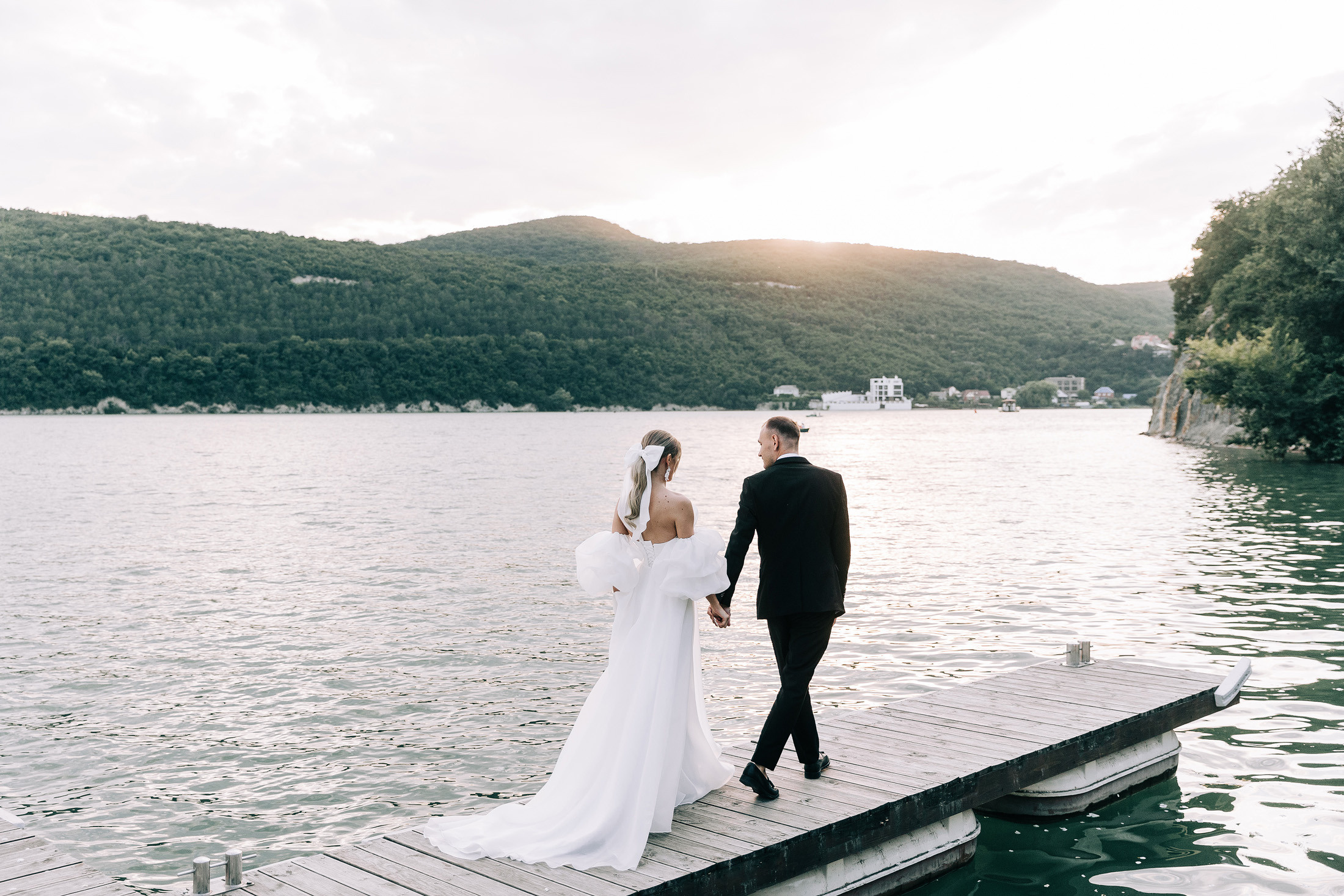 Саша и Света Абрау-Дюрсо. Свадебный и семейный фотограф в Краснодаре Роман Моско