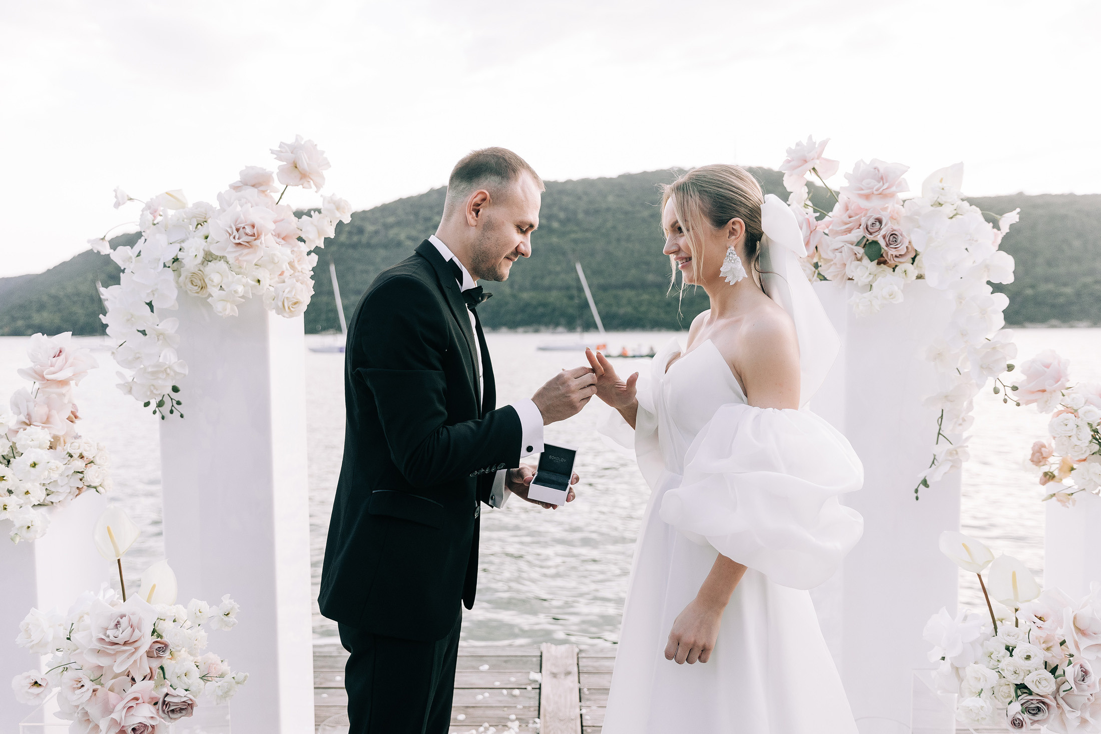 Саша и Света Абрау-Дюрсо. Свадебный и семейный фотограф в Краснодаре Роман Моско