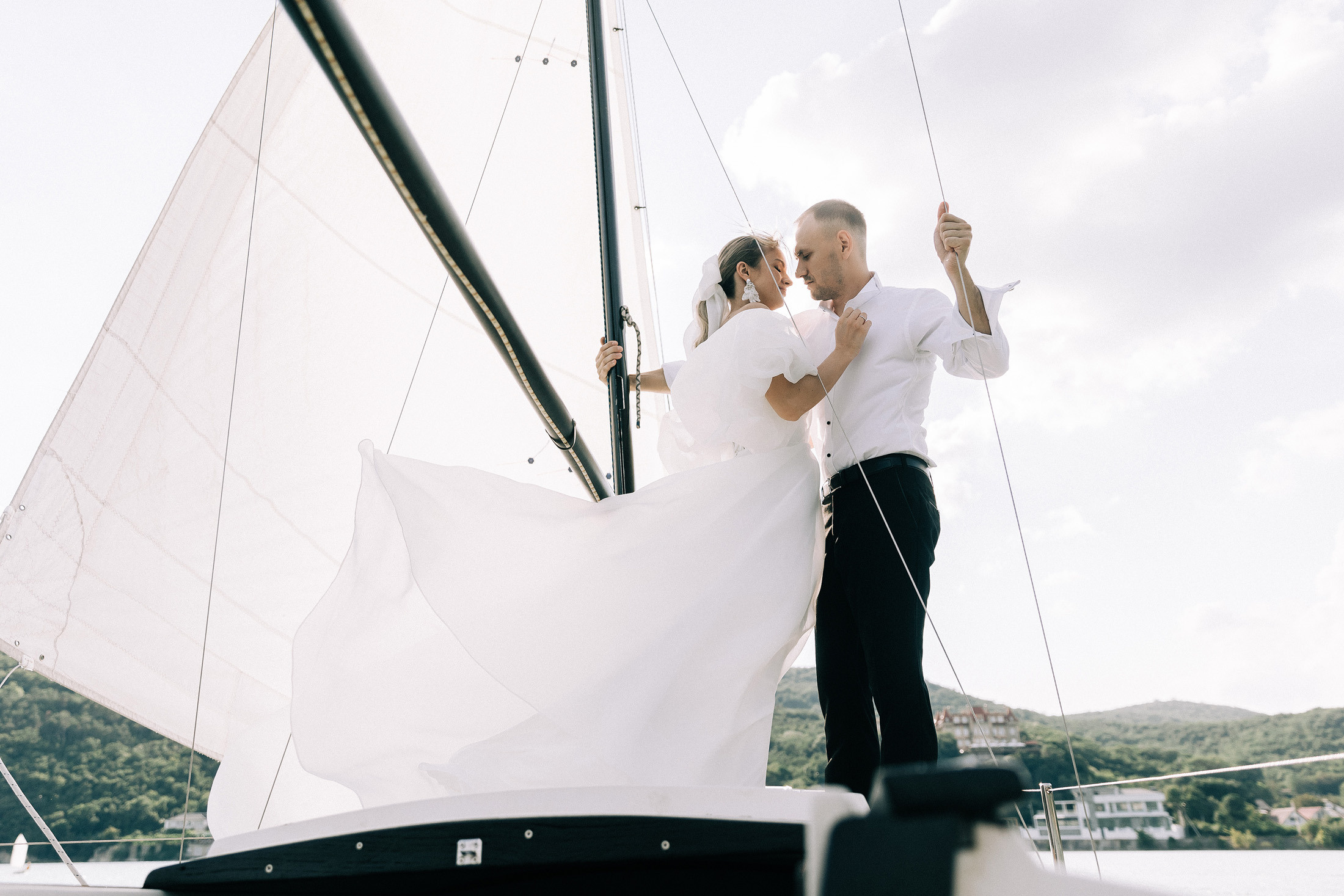 Саша и Света Абрау-Дюрсо. Свадебный и семейный фотограф в Краснодаре Роман Моско