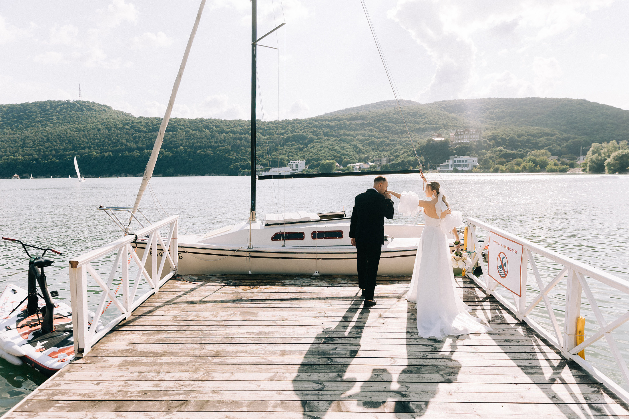 Саша и Света Абрау-Дюрсо. Свадебный и семейный фотограф в Краснодаре Роман Моско
