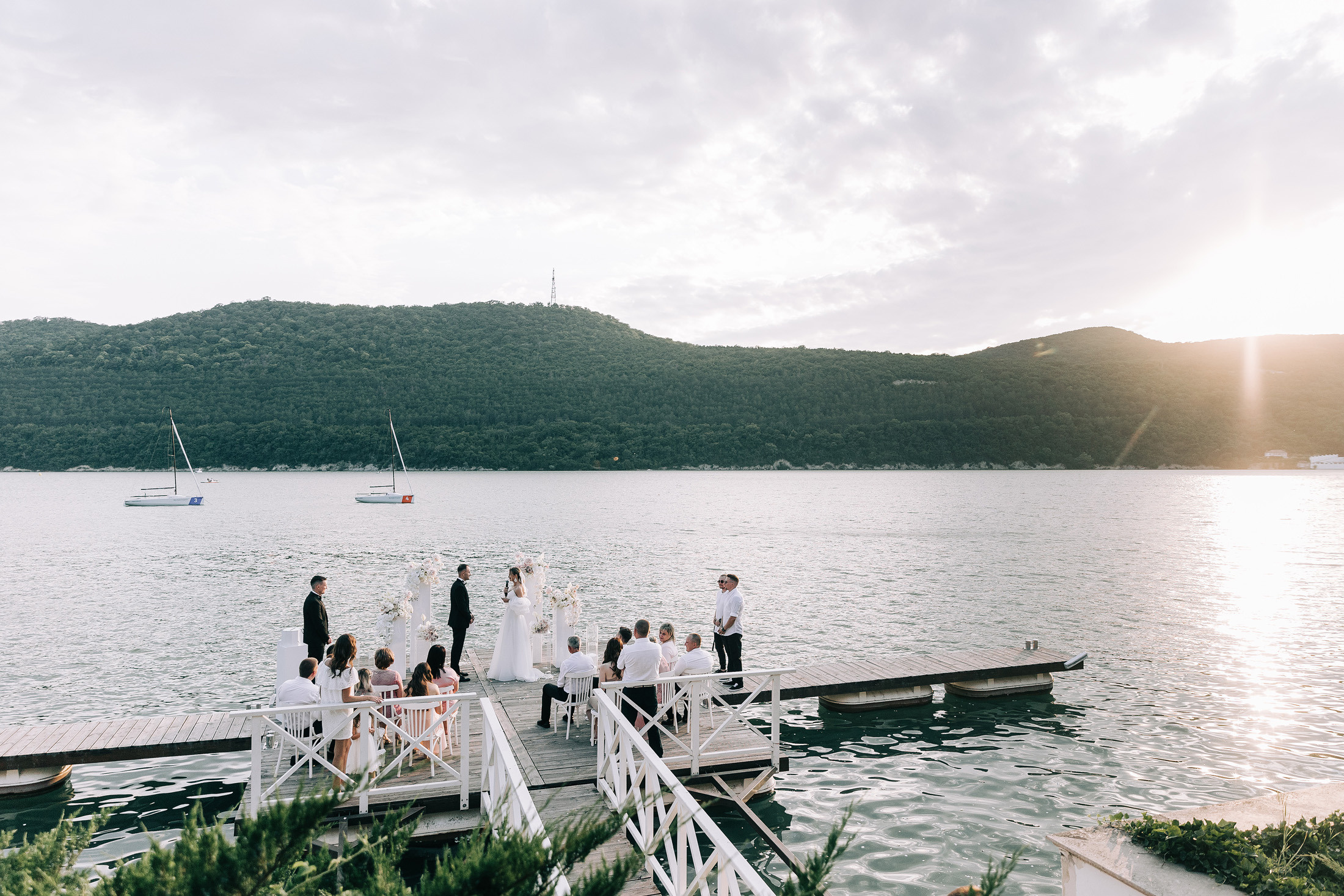 Саша и Света Абрау-Дюрсо. Свадебный и семейный фотограф в Краснодаре Роман Моско