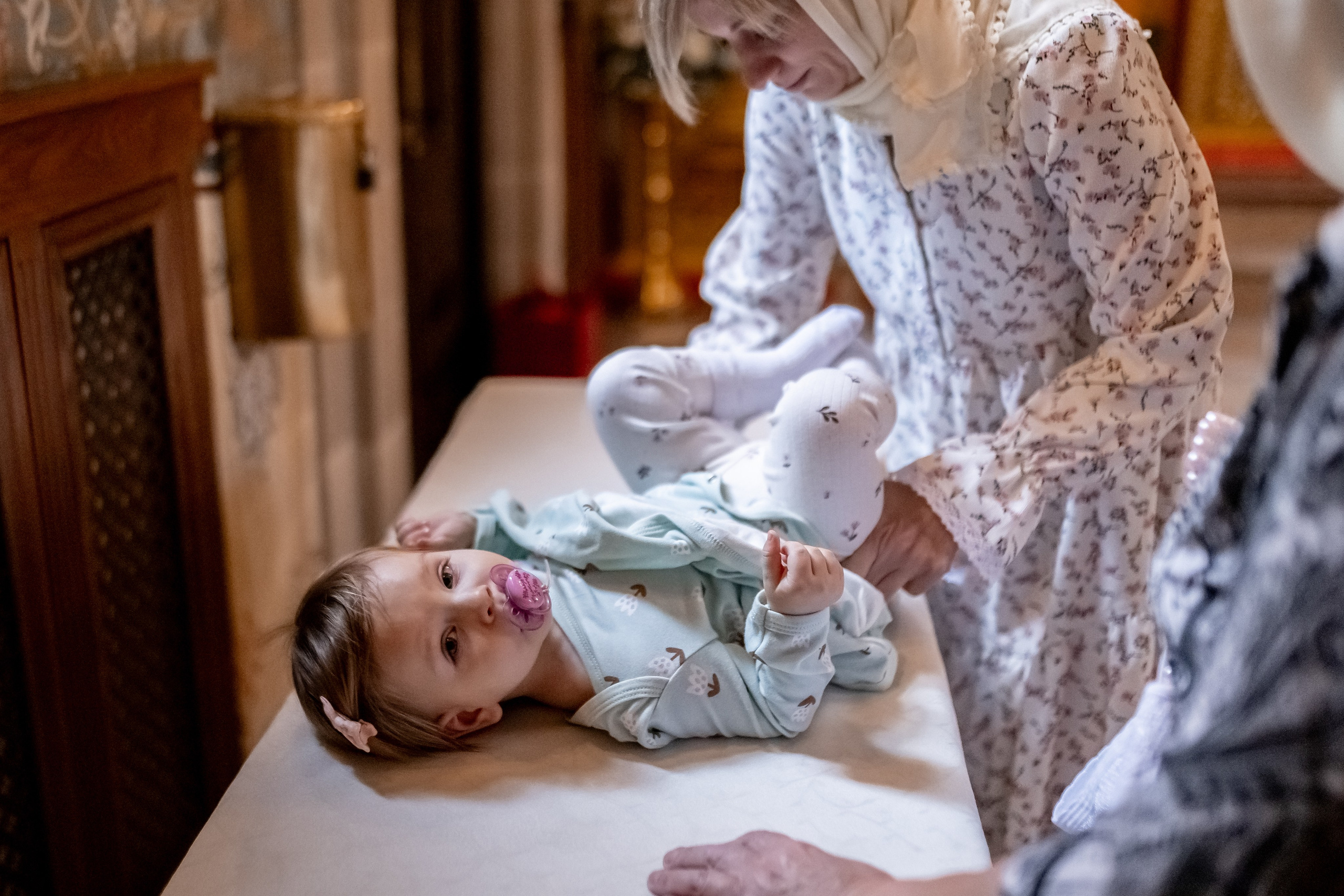 Крещение в Храме Сергия Радонежского на Рязанке. Профессиональный фотограф в Москве и Мо Мария Шантарёва