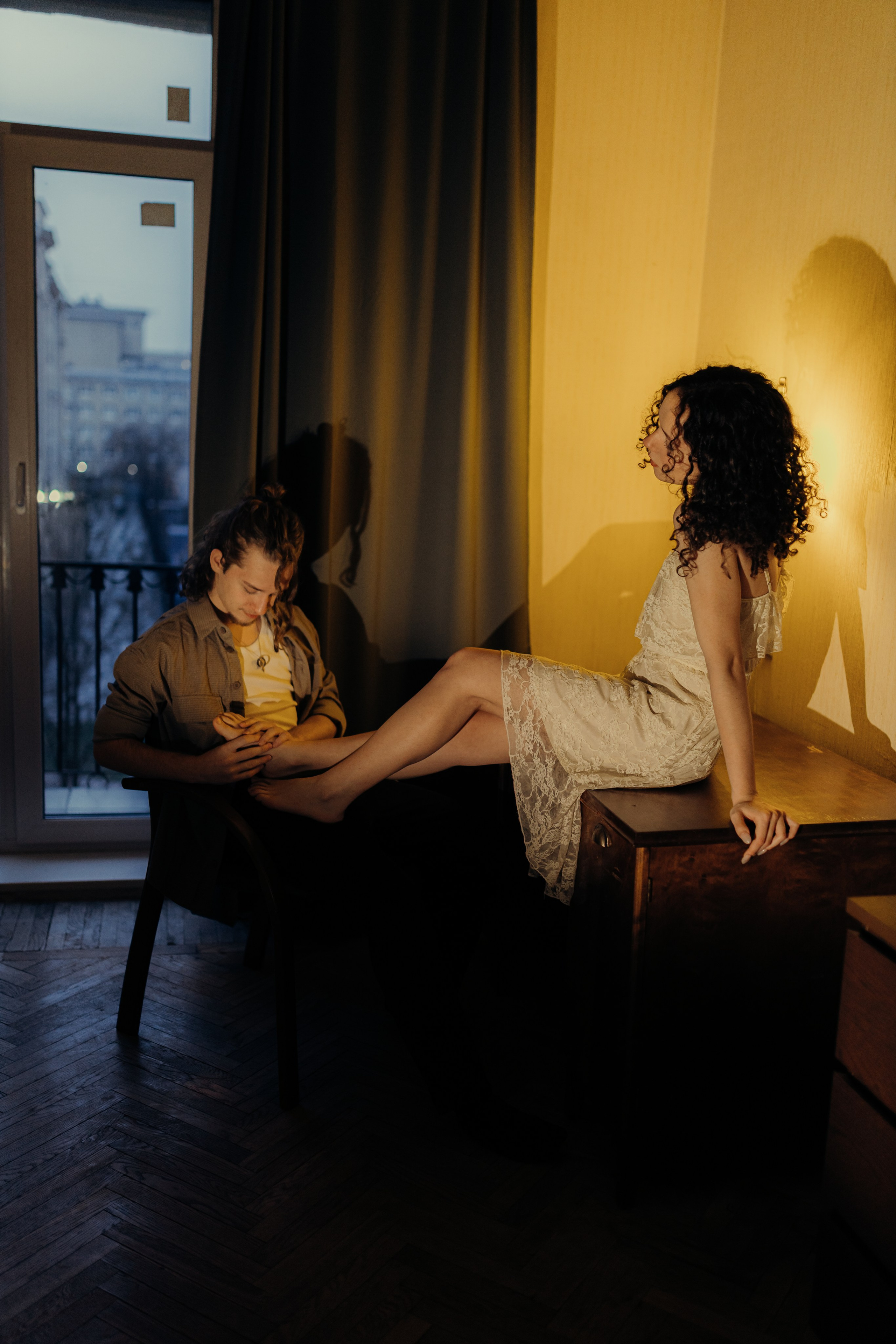 LoveStory домашняя. Фотограф Санкт-Петербург Князева Елизавета