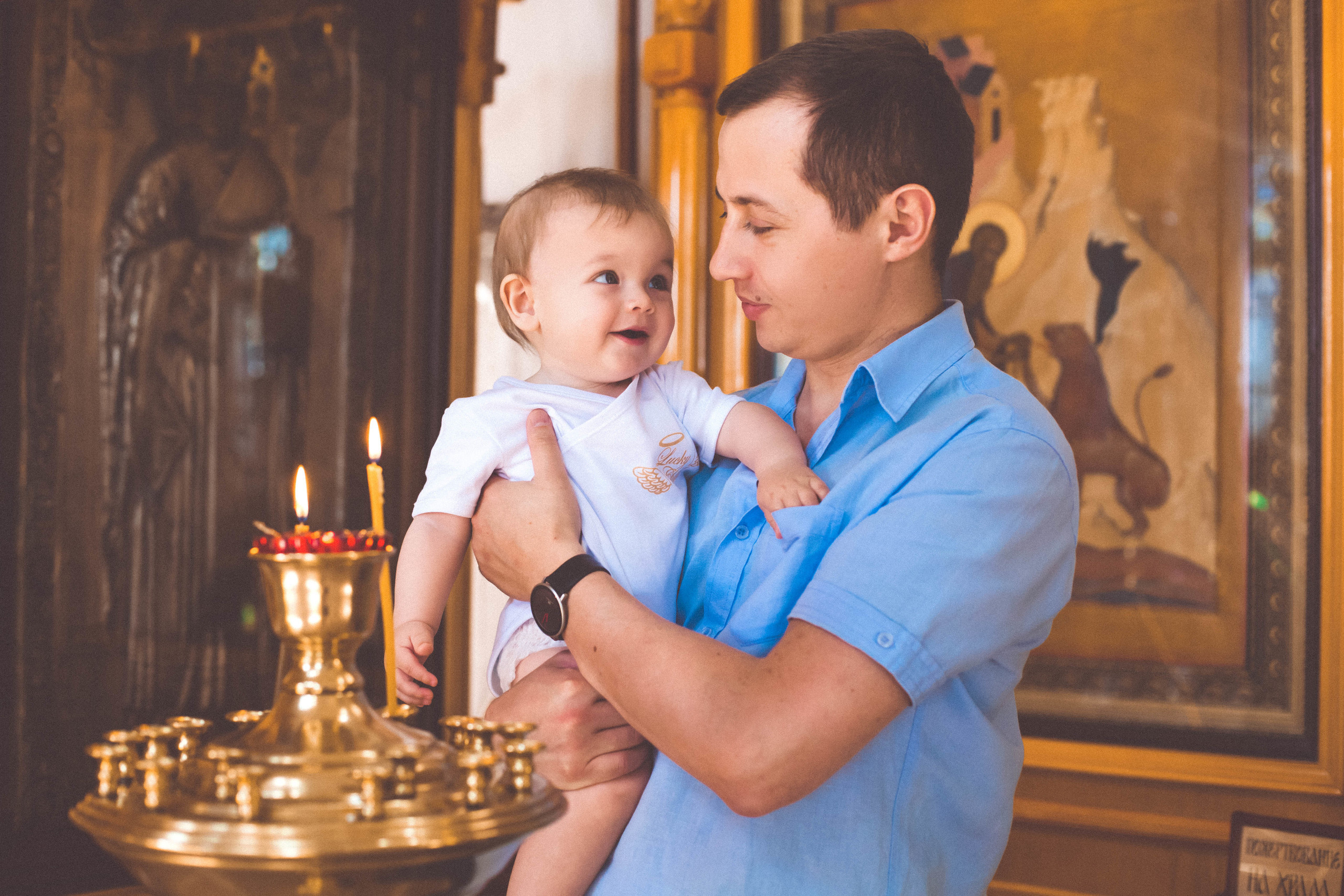 Крещение. Семейный и детский фотограф в Москве Олеся Сухова