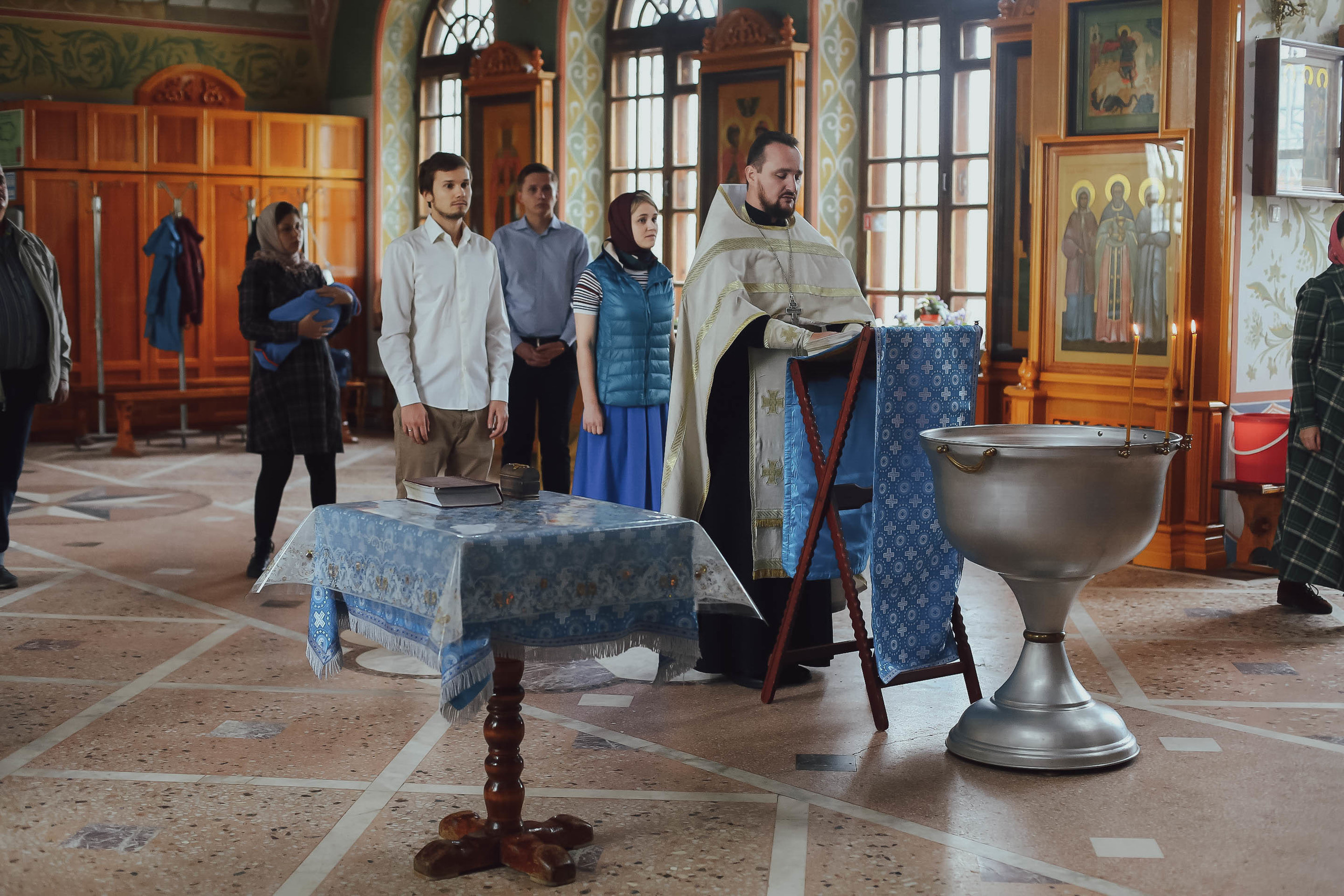 Крещение. Семейный и детский фотограф в Москве Олеся Сухова