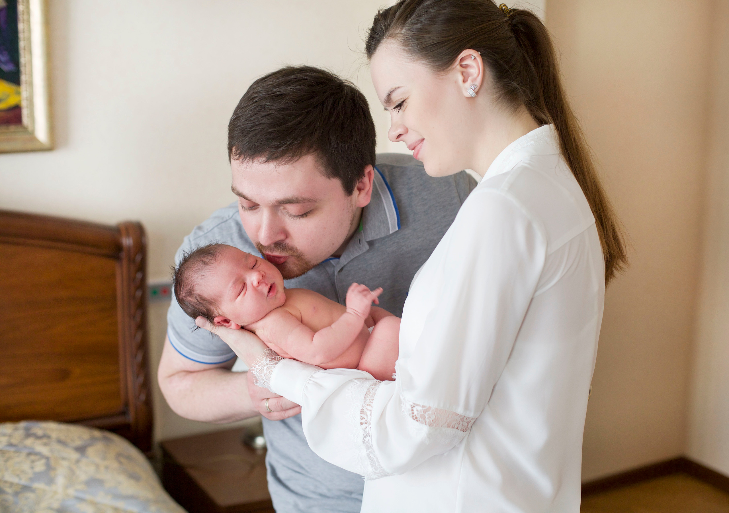 Выписка из роддома. Семейный и детский фотограф в Москве Олеся Сухова