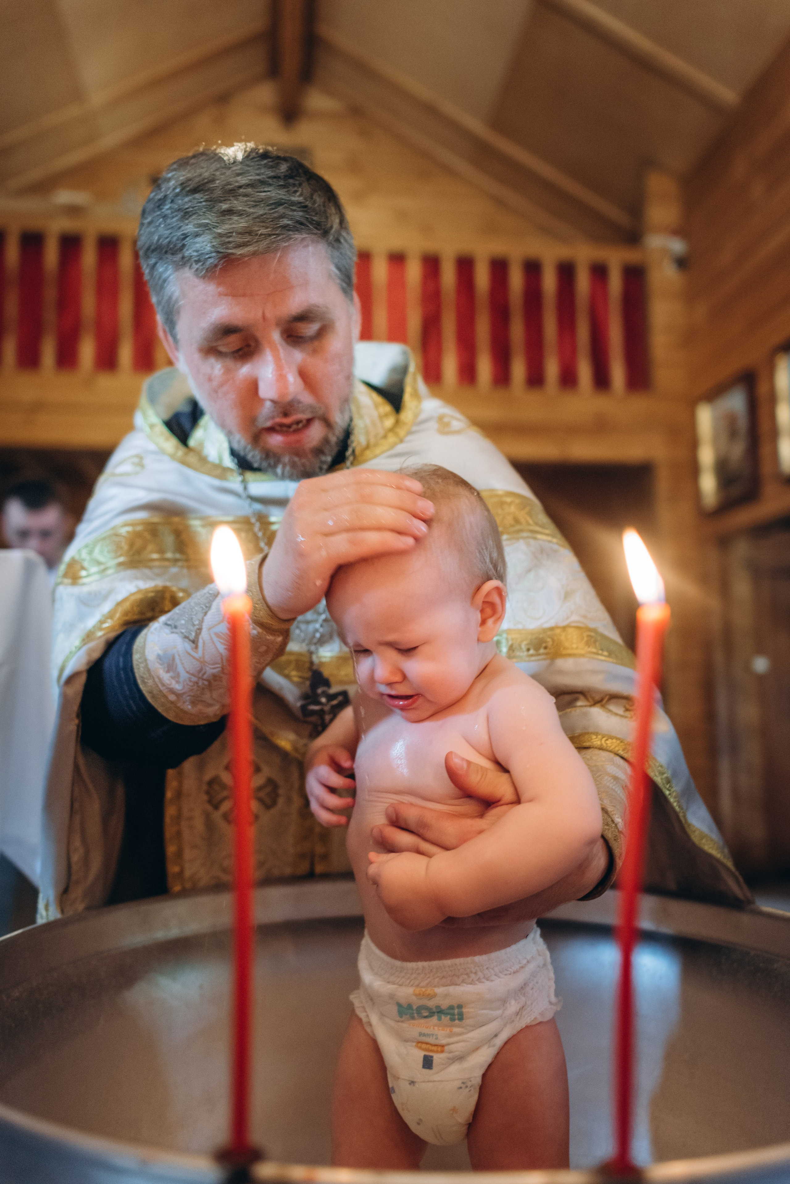 Крещение. Фотограф Кирилл Друлин