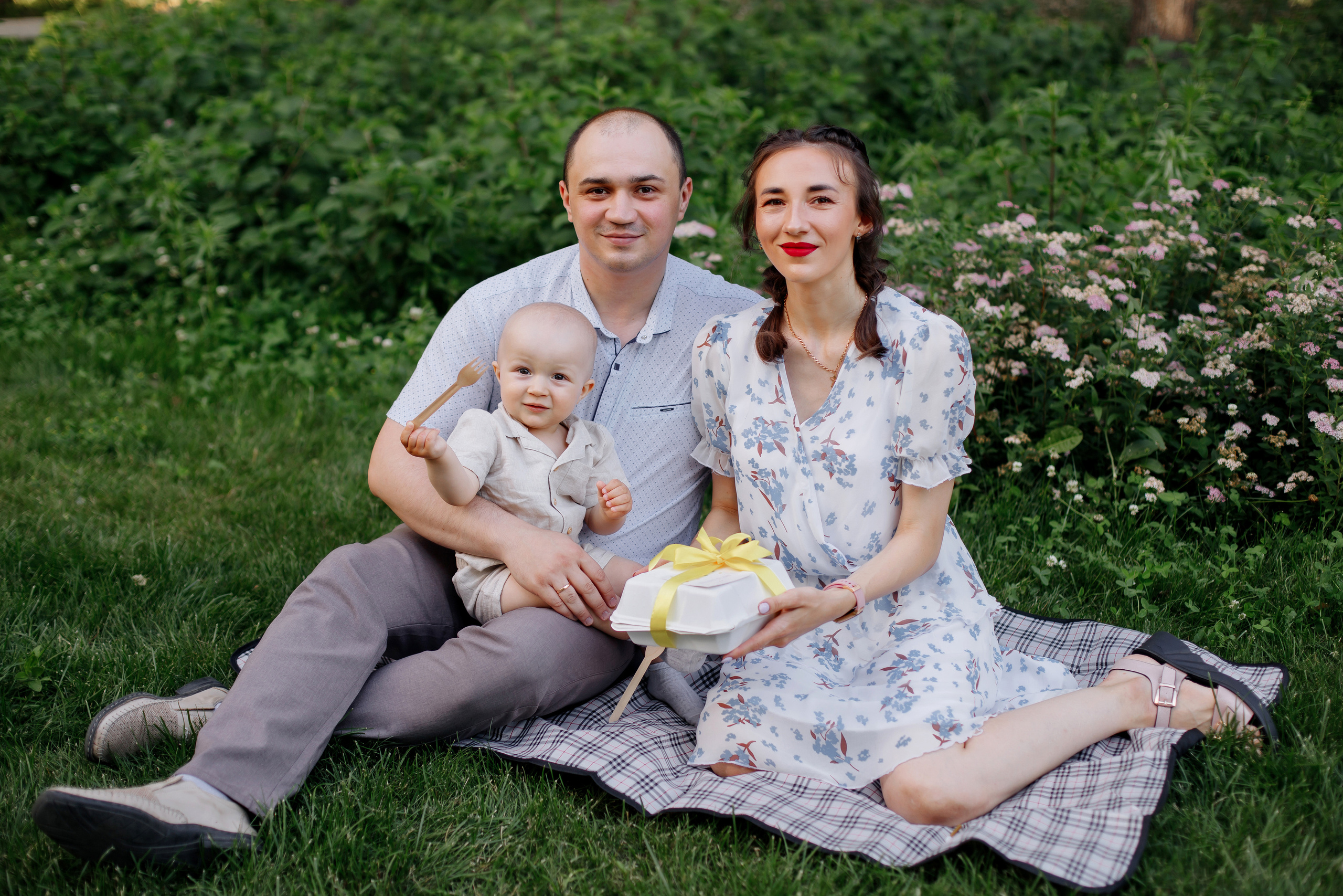 Мише 1 годик. Свадебный и семейный фотограф в городе Воронеж. Ирина Боловина