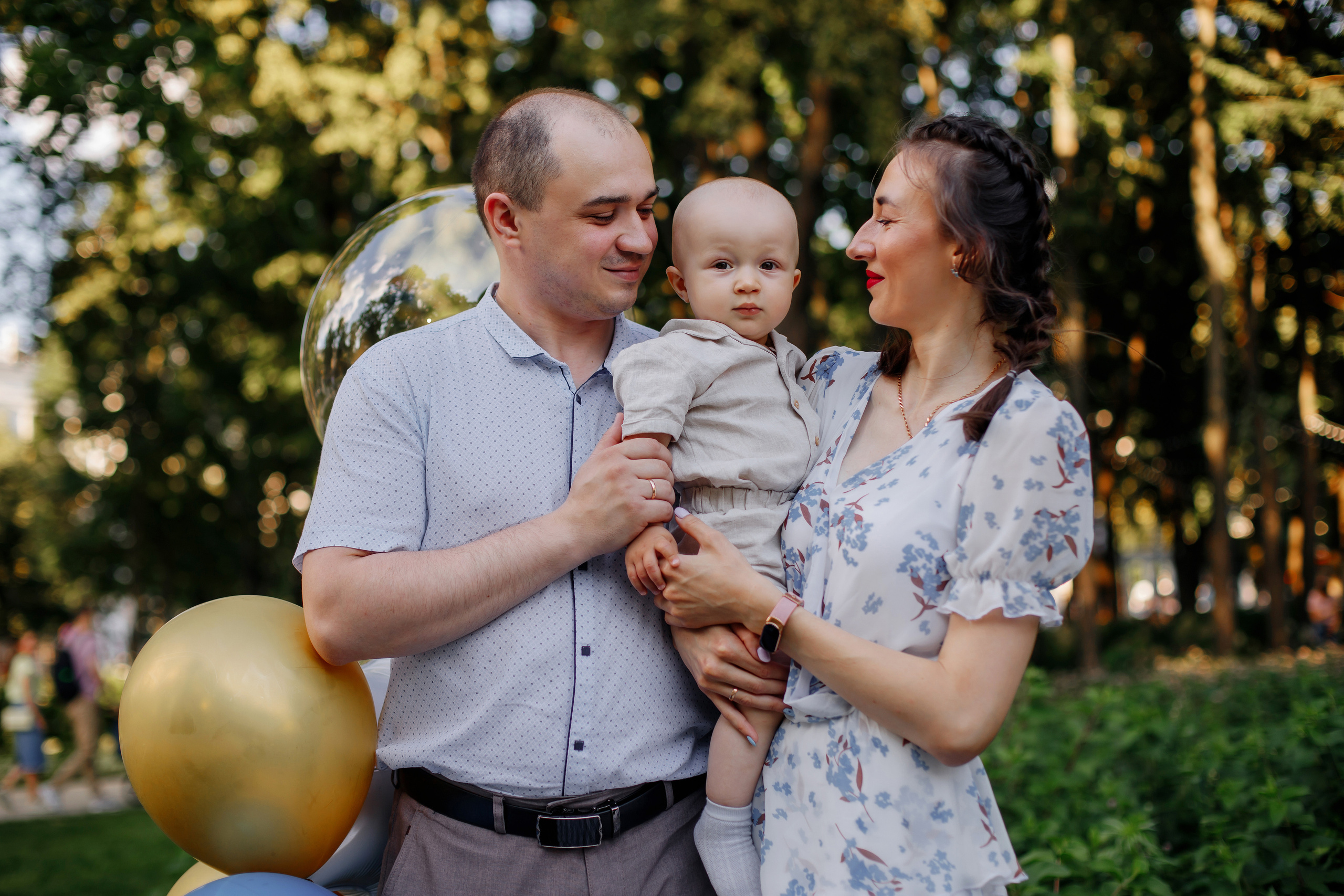 Мише 1 годик. Свадебный и семейный фотограф в городе Воронеж. Ирина Боловина