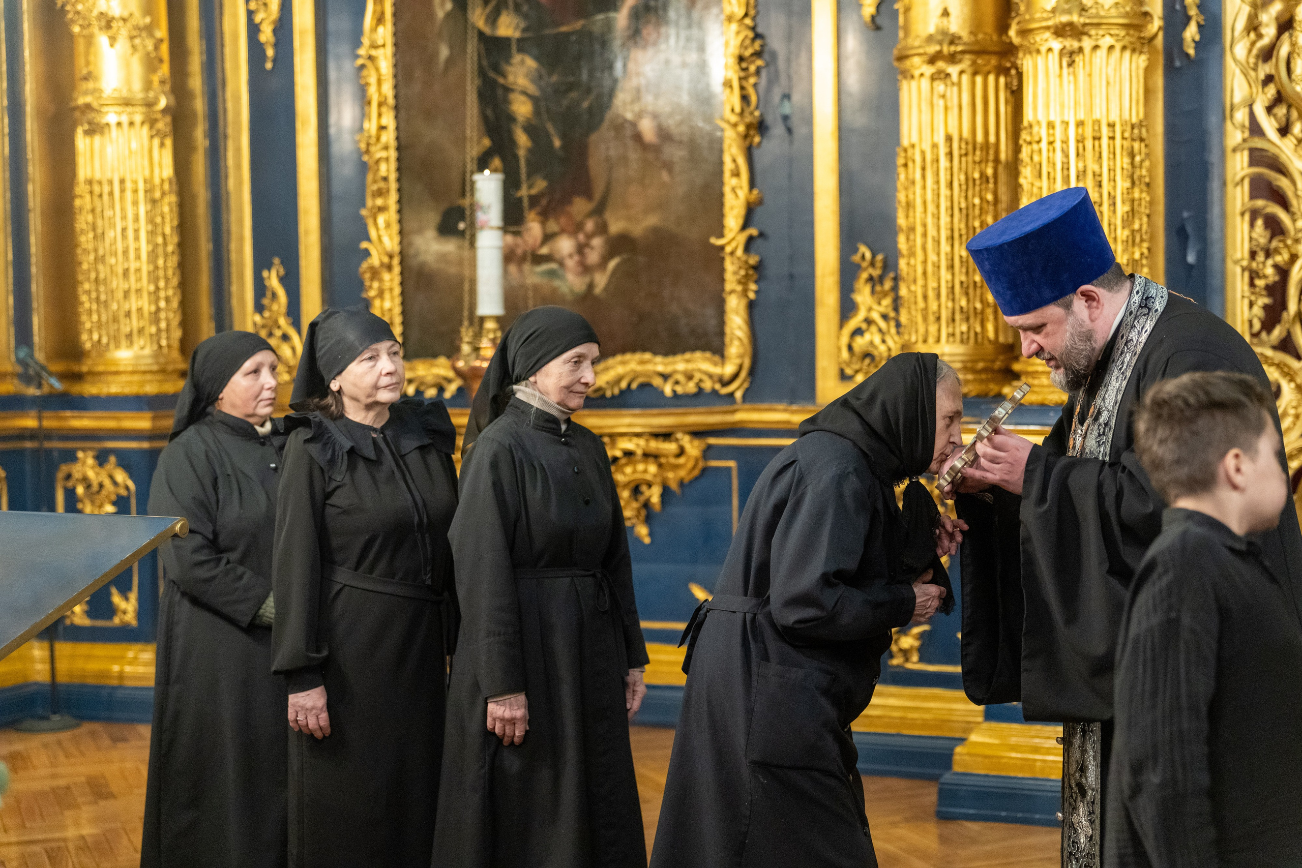 Великая вечерня. Чин прощения. НИКОЛО-БОГОЯВЛЕНСКИЙ МОРСКОЙ СОБОР