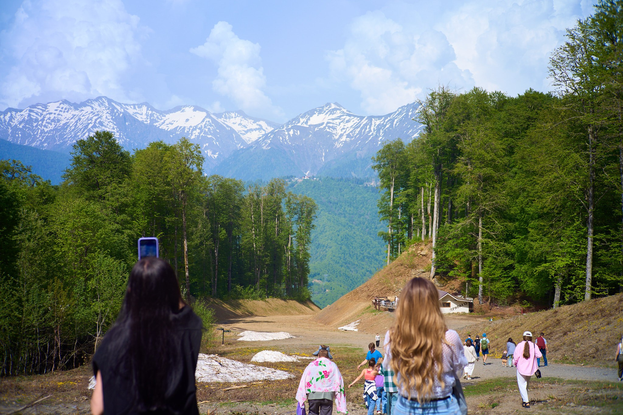 Красная Поляна, апрель 2024. Фотограф, Римма Невинская