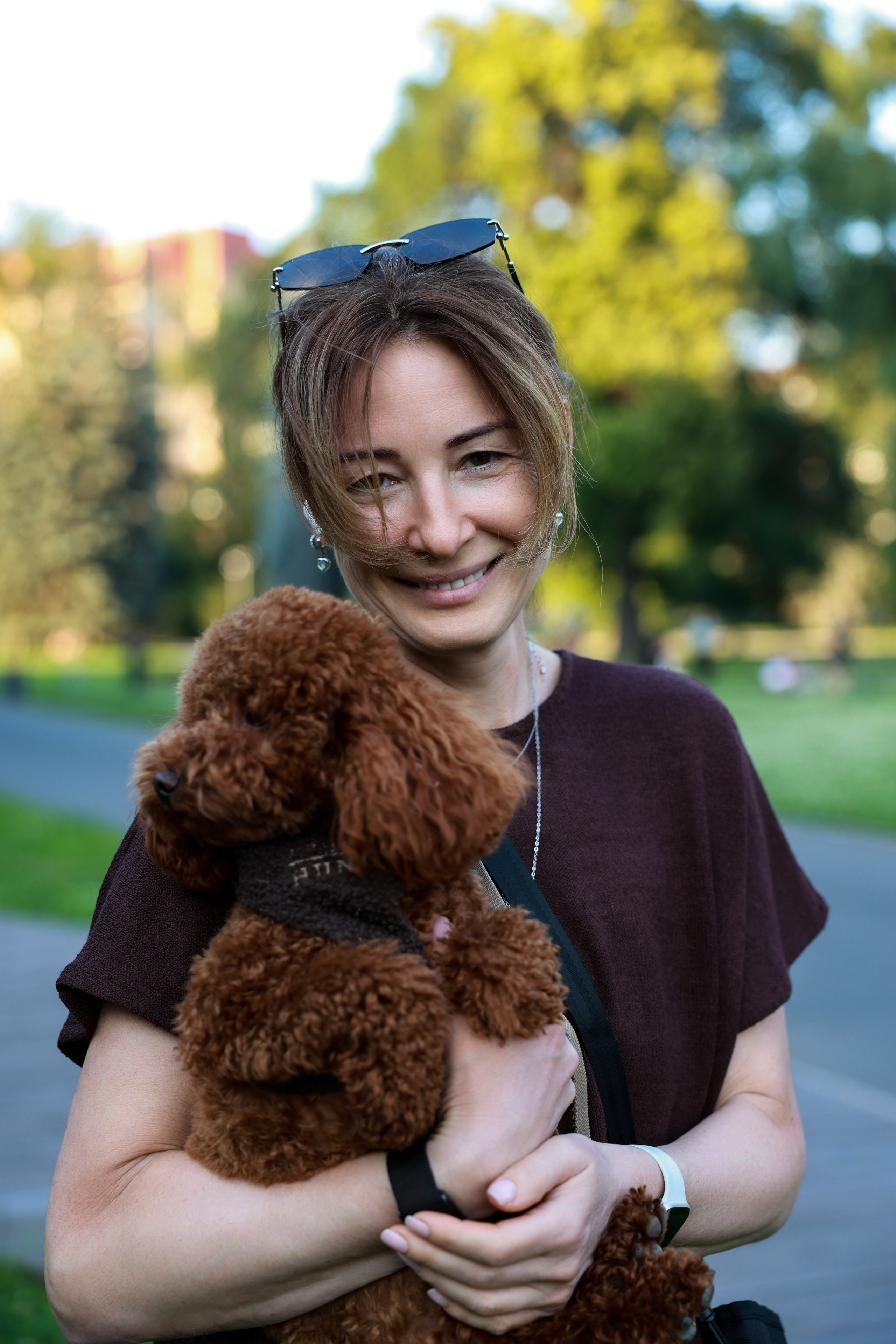 С питомцами. Женский фотограф в Москве Камила Бакаева