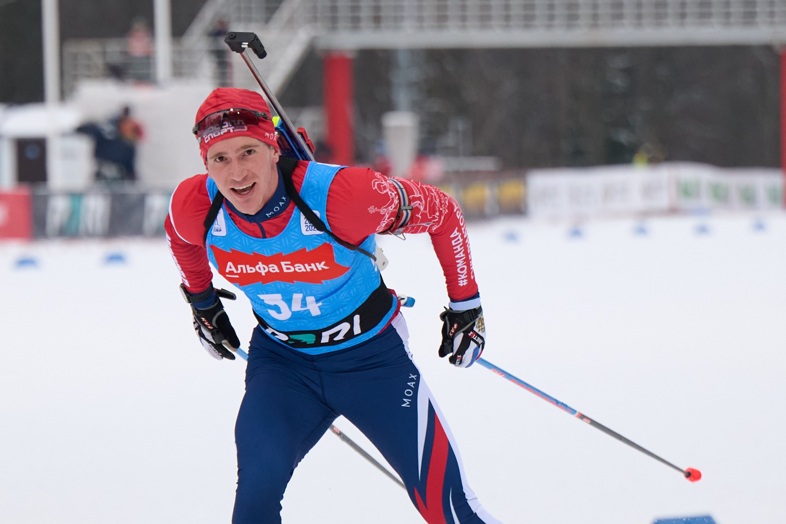 Биатлон. Чемпионат России — 2024/2025, 3-й этап, Ижевск. Ижевская винтовка. Спортивный репортажный фотограф в Ижевске Сергей Мерзляков