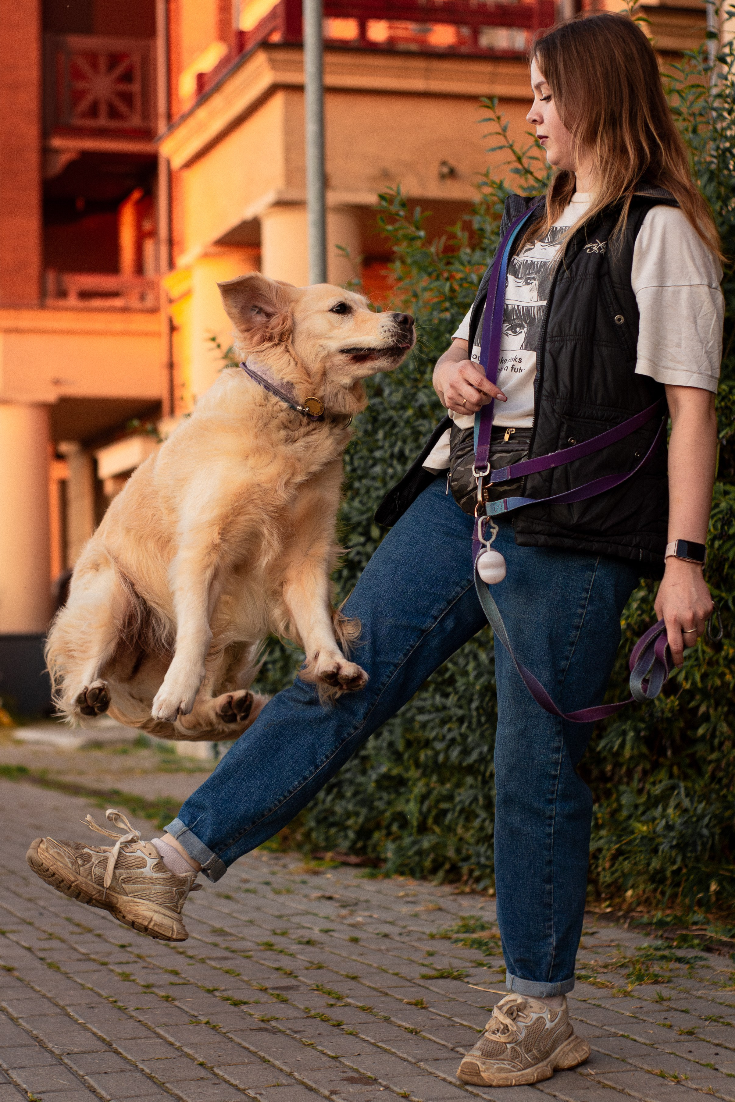 Юля и Мэй. Фотограф-анималист Мария Баркевич | Москва
