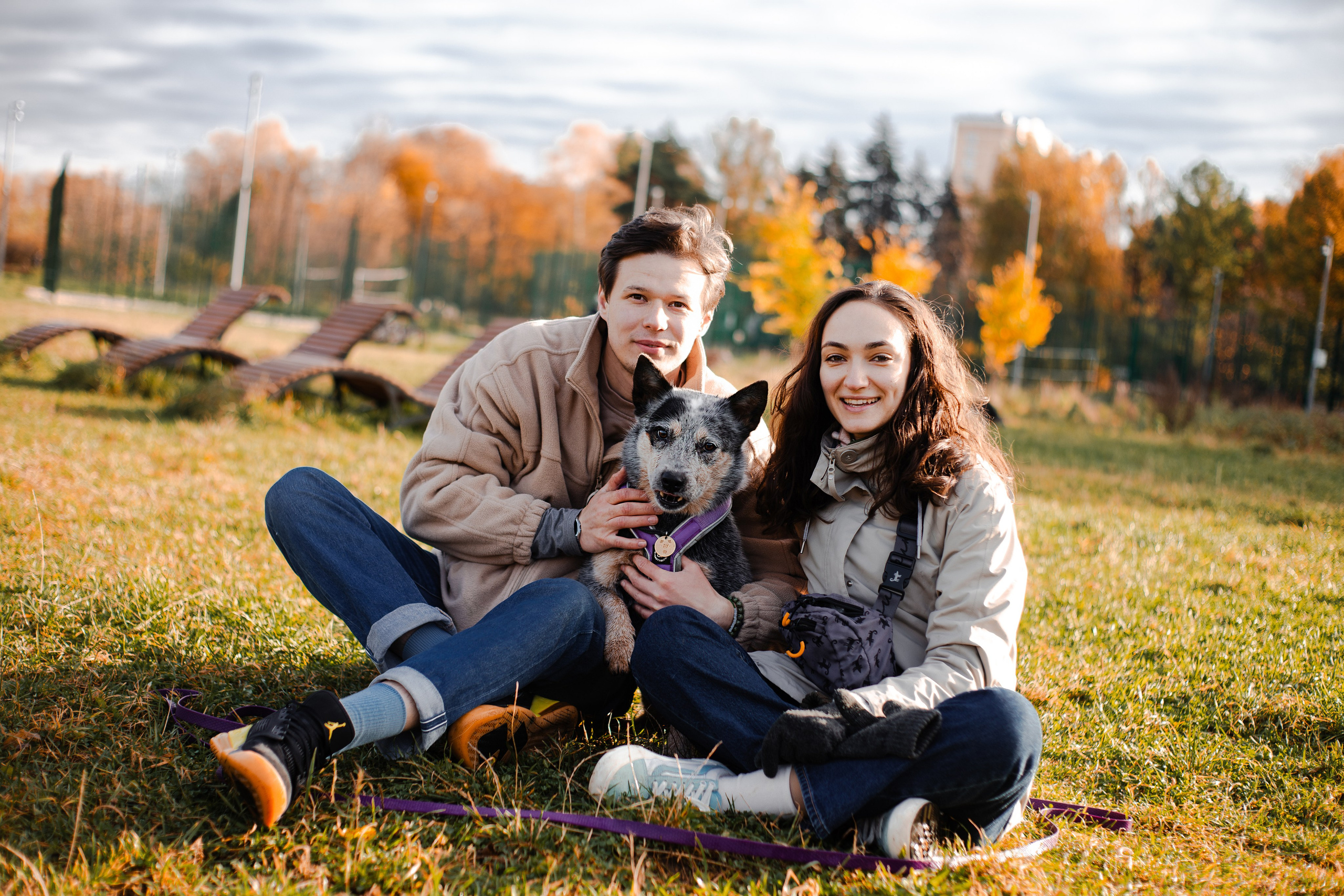 Юля, Антон и Лу. Фотограф-анималист Мария Баркевич | Москва