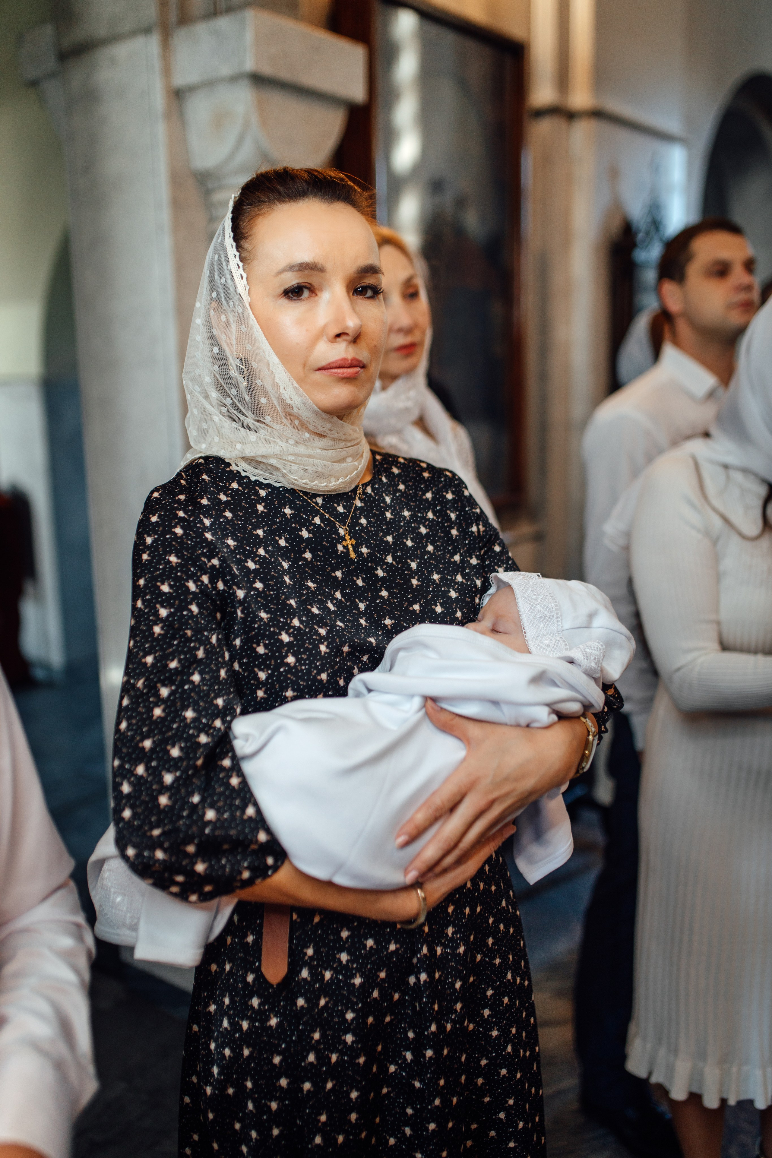 Крещение Тимура храм иконы Всех Скорбящих Радость, октябрь 2024