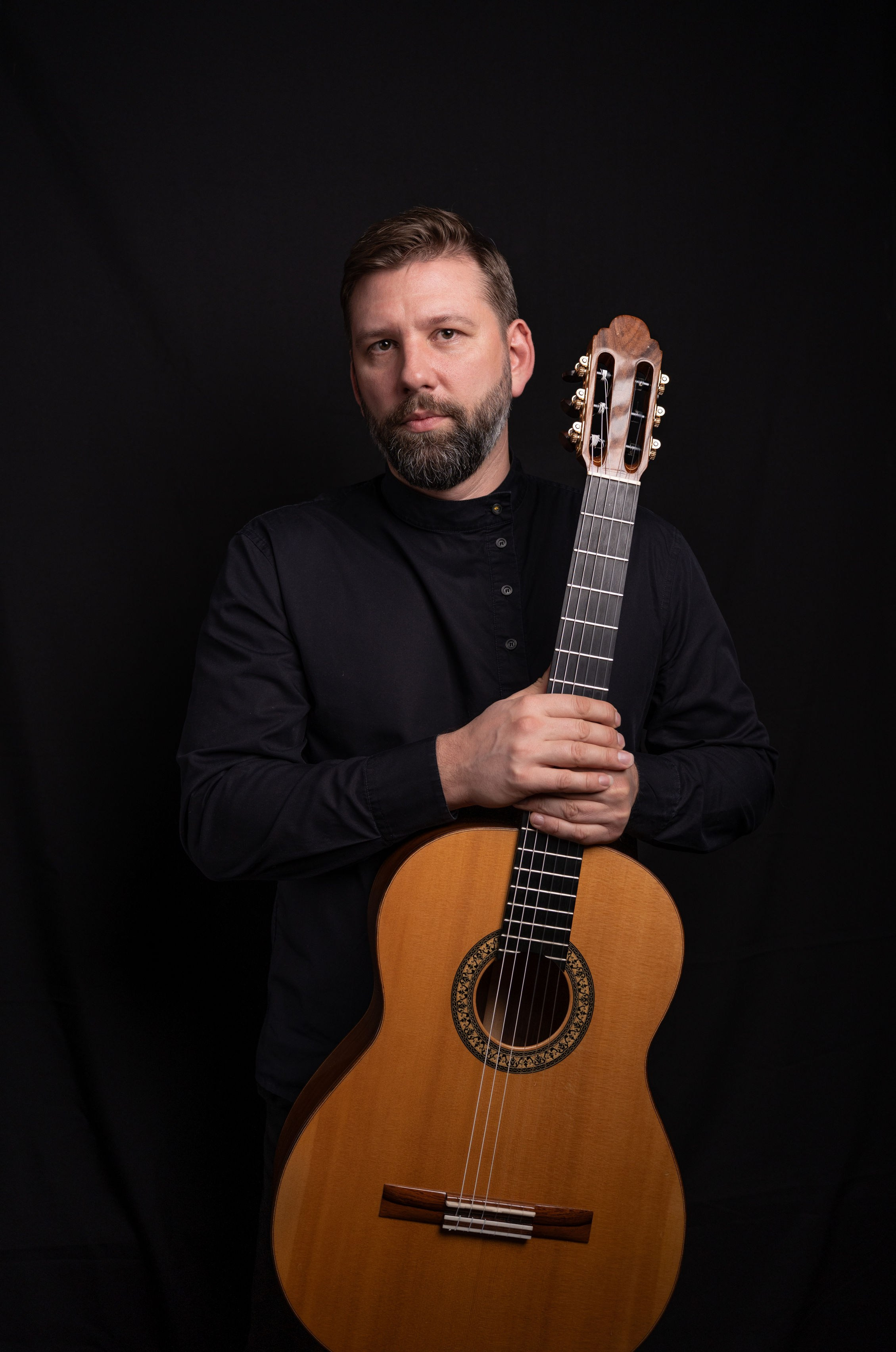 Фотосессия мужской портрет (гитара). Яростный фотолюбитель Vervie Vitoe