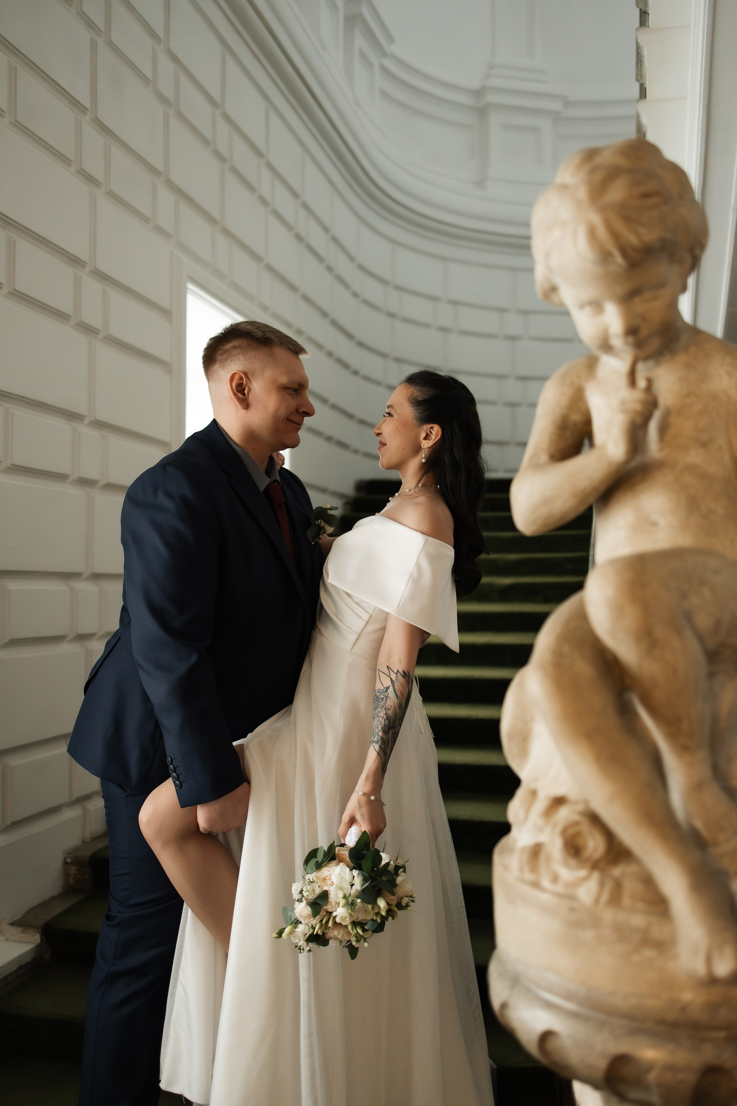 О. + А. Особняк Спиридонова, свадьба для двоих. Семейный и lovestory фотограф в Москве Светлана Коняхина