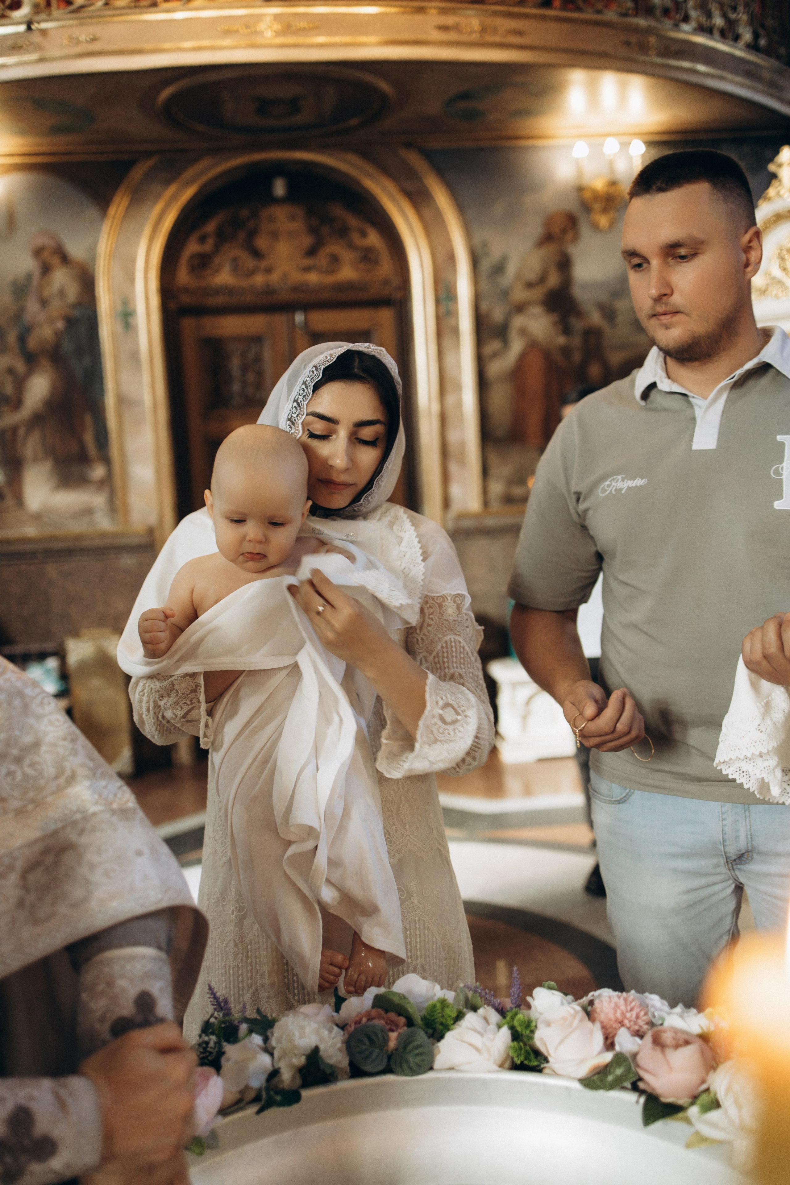 Крещение Арины. Самый теплый фотограф в Краснодаре Рябоконь Ксения