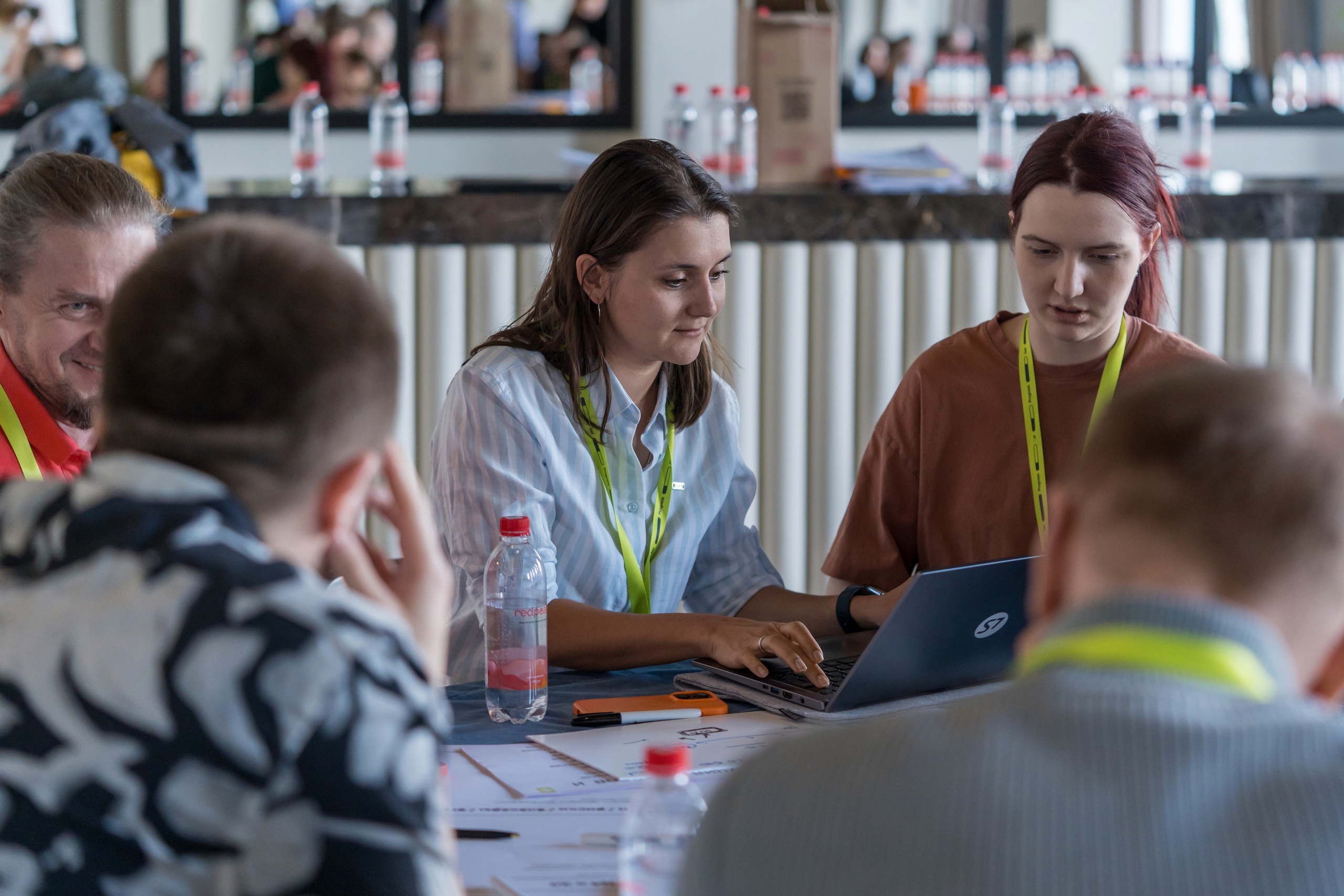 Тренинг для компании S7 Airlines в Красной Поляне. Репортажный фотограф в Красной Поляне и Сочи Павлюченко Екатерина