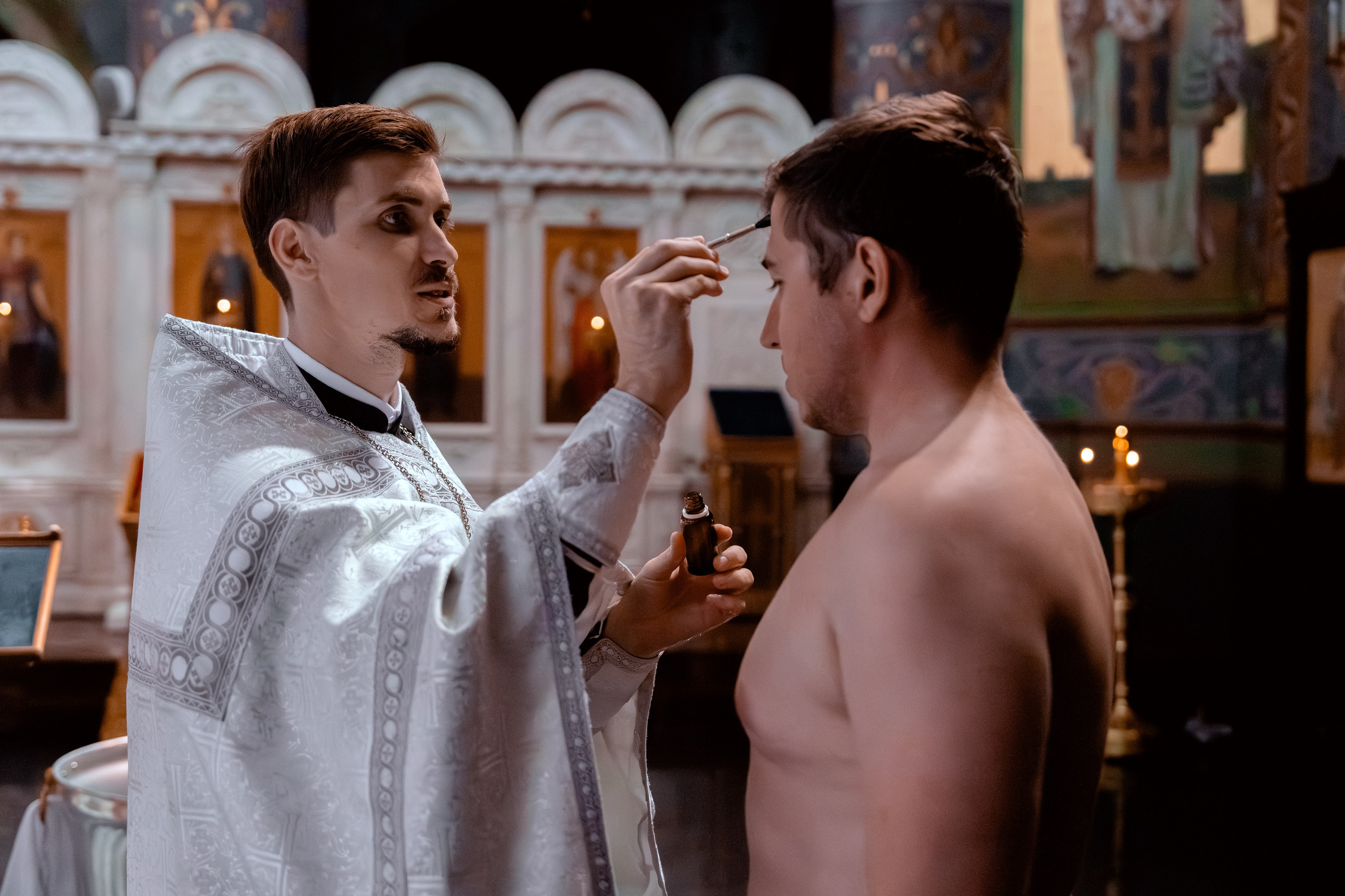 Крещение Матвея. Репортажный фотограф в Красной Поляне и Сочи Павлюченко Екатерина