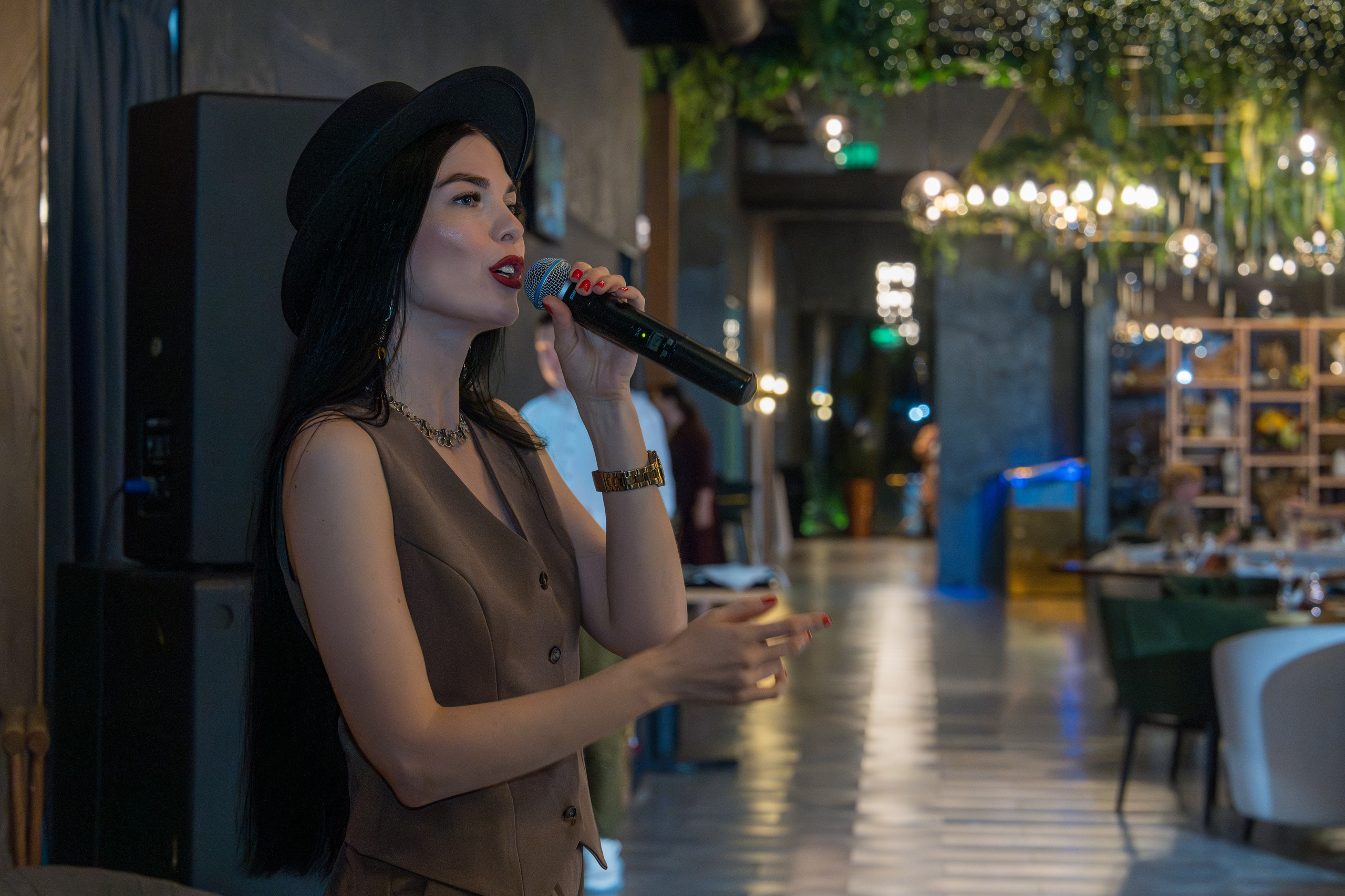 Гастрономический ужин «Лесная Италия» с Мирко Дзаго в ресторане RiverSide. Репортажный фотограф в Красной Поляне и Сочи Павлюченко Екатерина