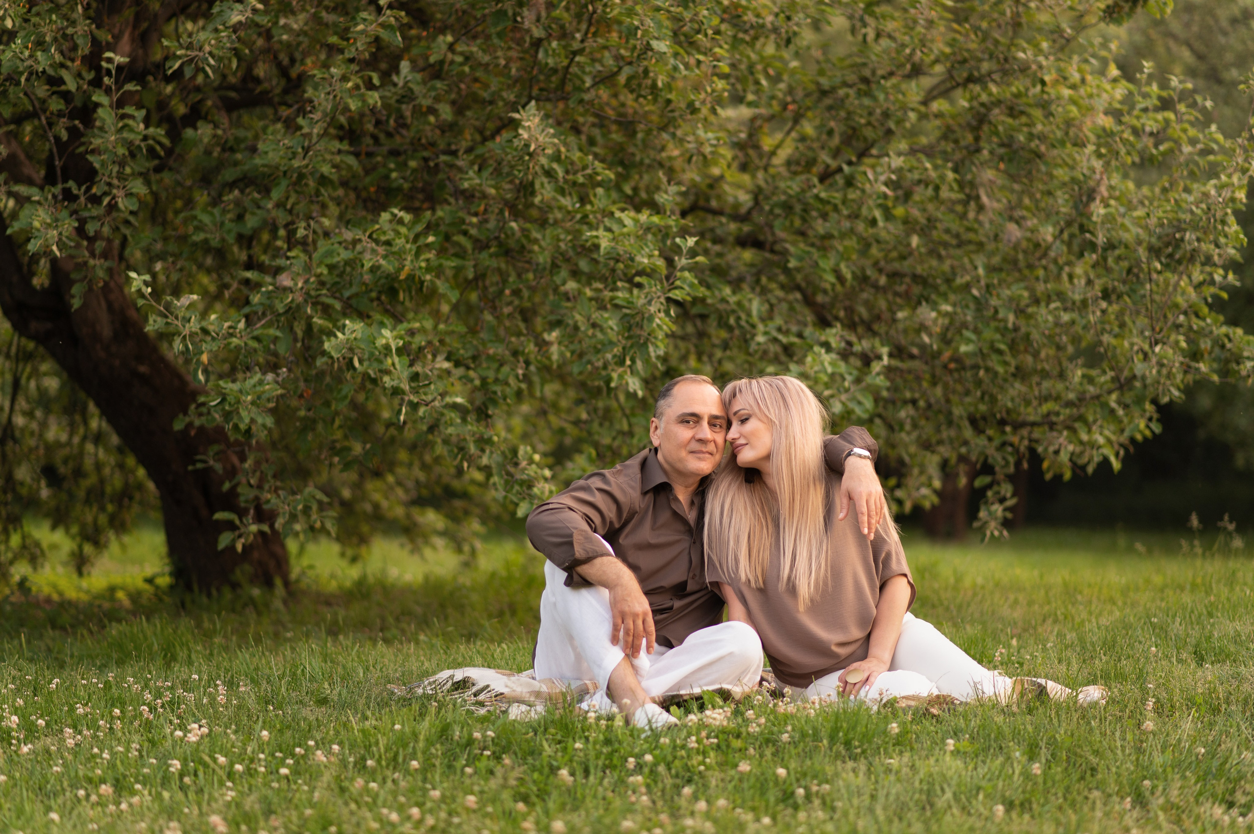 Семейная съемка на природе. Семейный и детский фотограф в Москве Анна Оськина