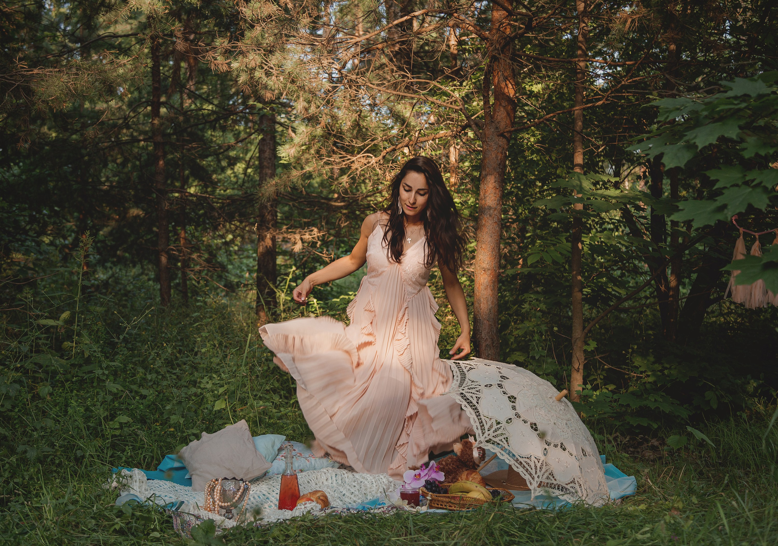 фотограф Анна Добрачёва, Anna Dobracheva, AIDphoto, беременность, озеро, серебренный бор, фотосессия у озера, фотосессия пикник