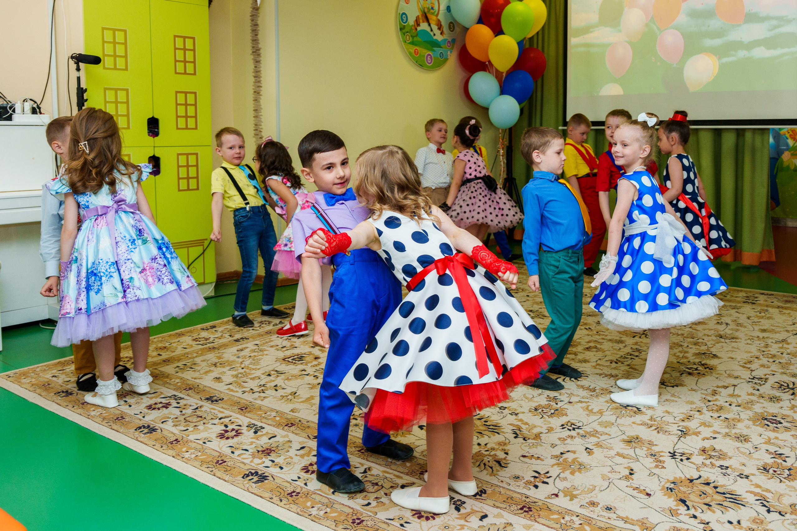 Выпускные в саду. Фотограф Юлия Попова