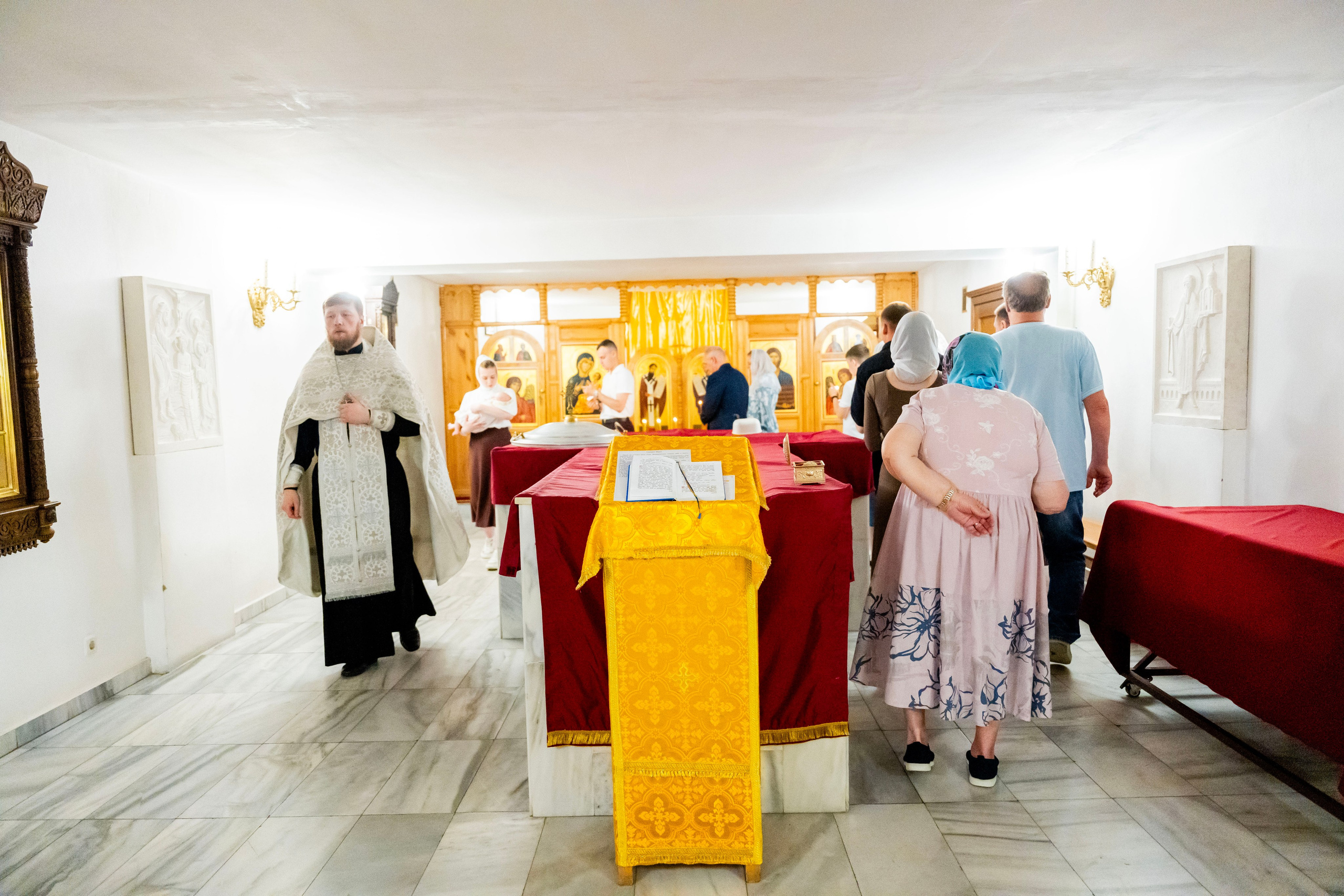 Крещение Льва. Фотограф Юлия Попова