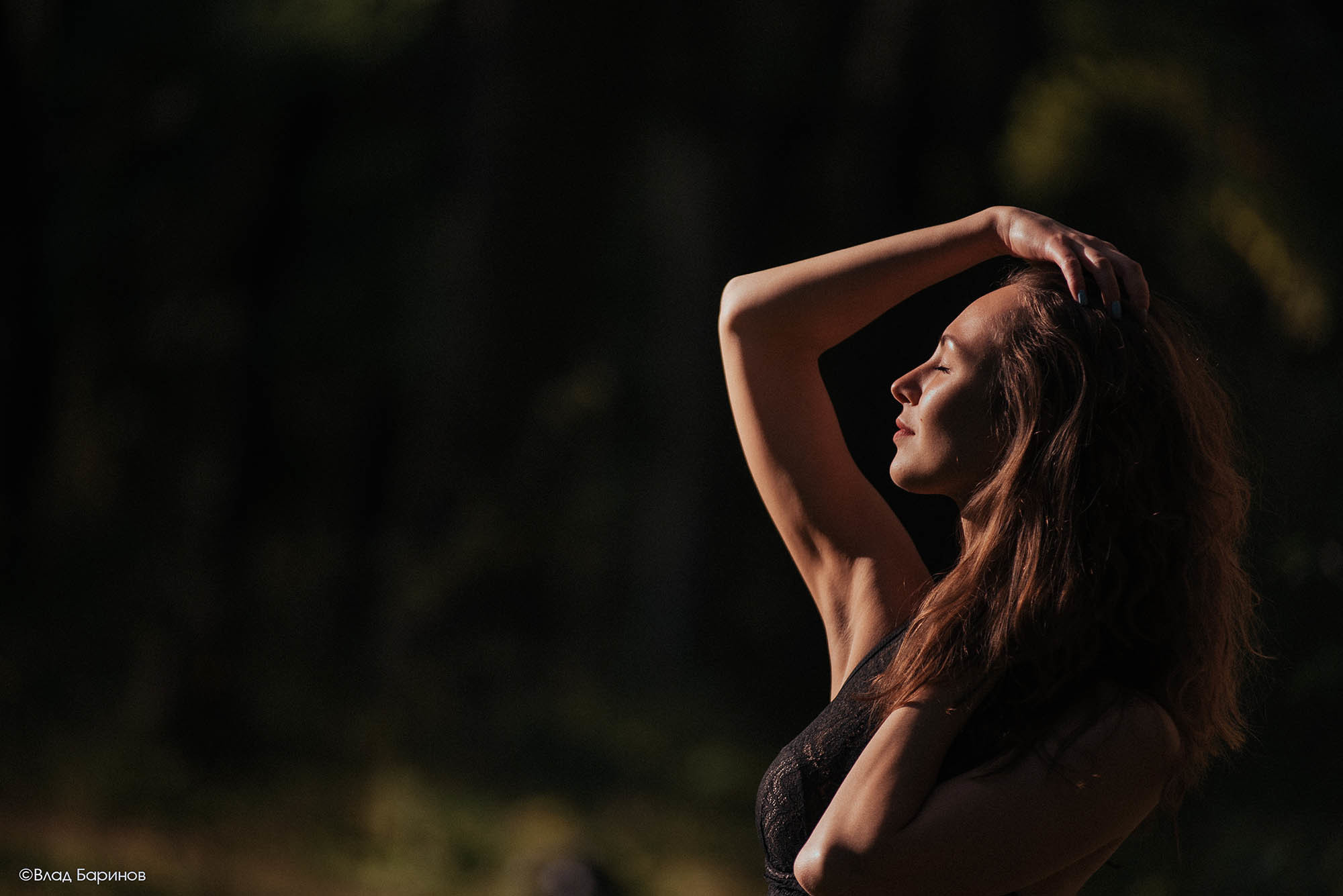 будуарная фотосессия на природе в Нижнем Новгороде