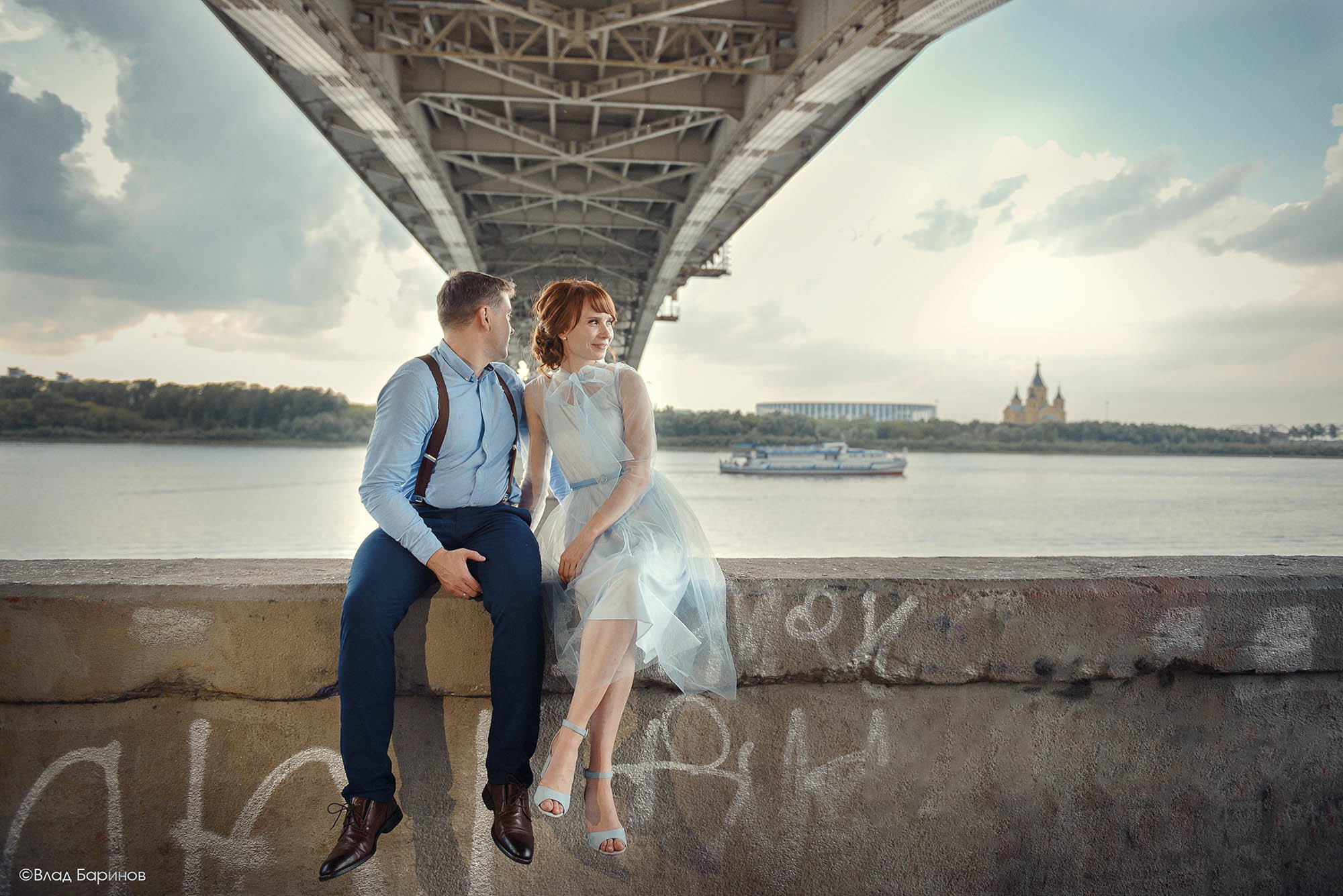 прогулка влюбленных в Нижнем Новгороде