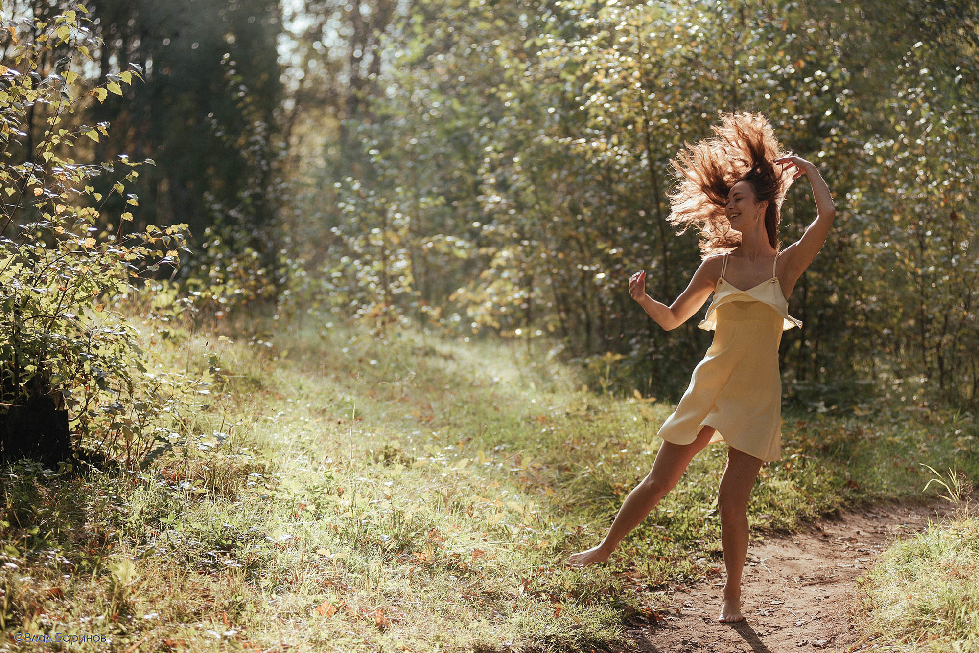будуарная фотосессия на природе в Нижнем Новгороде