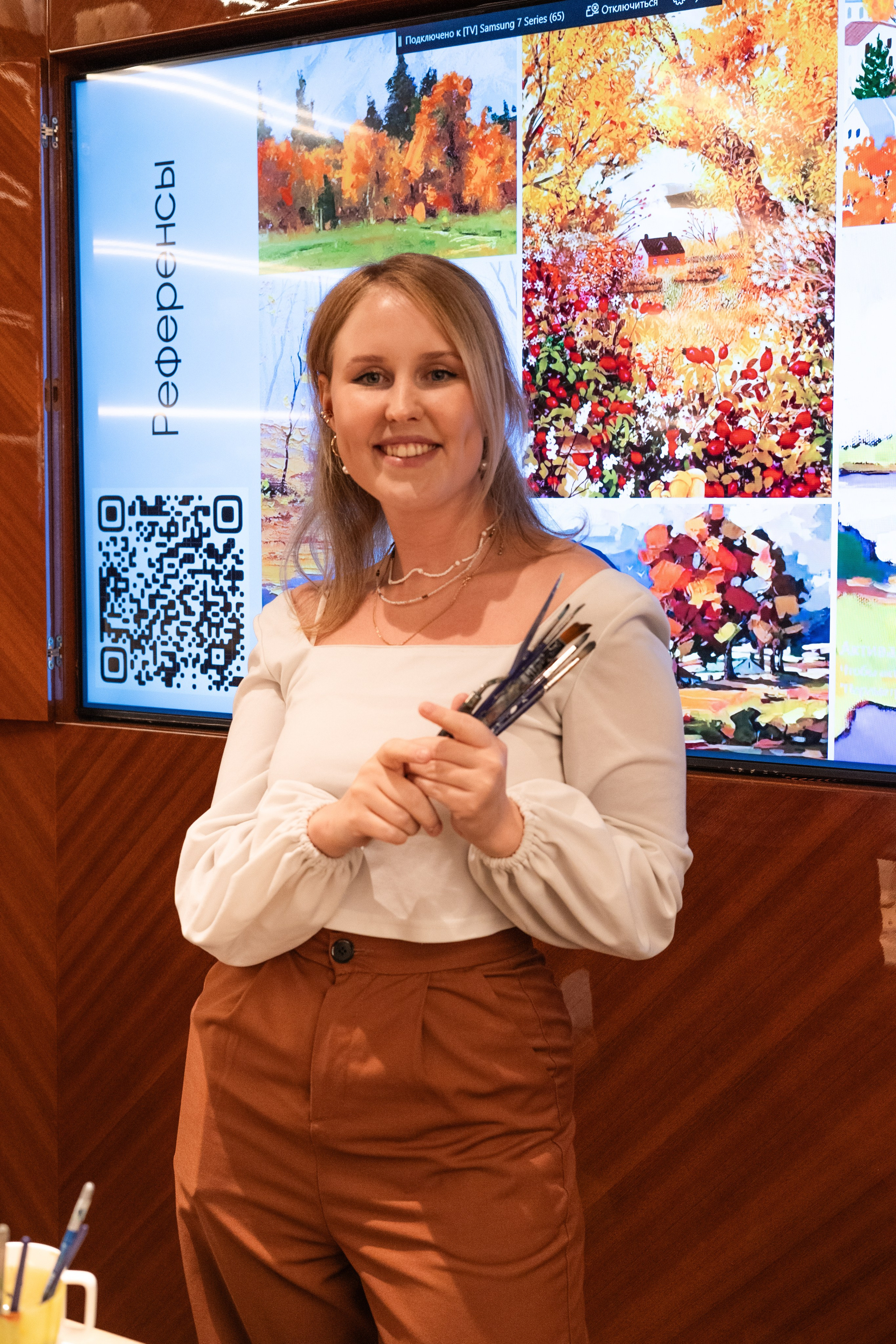 Корпоратив Teach Me Art 3. Портретный фотограф в Москве и Санкт-Петербурге Арина Чех