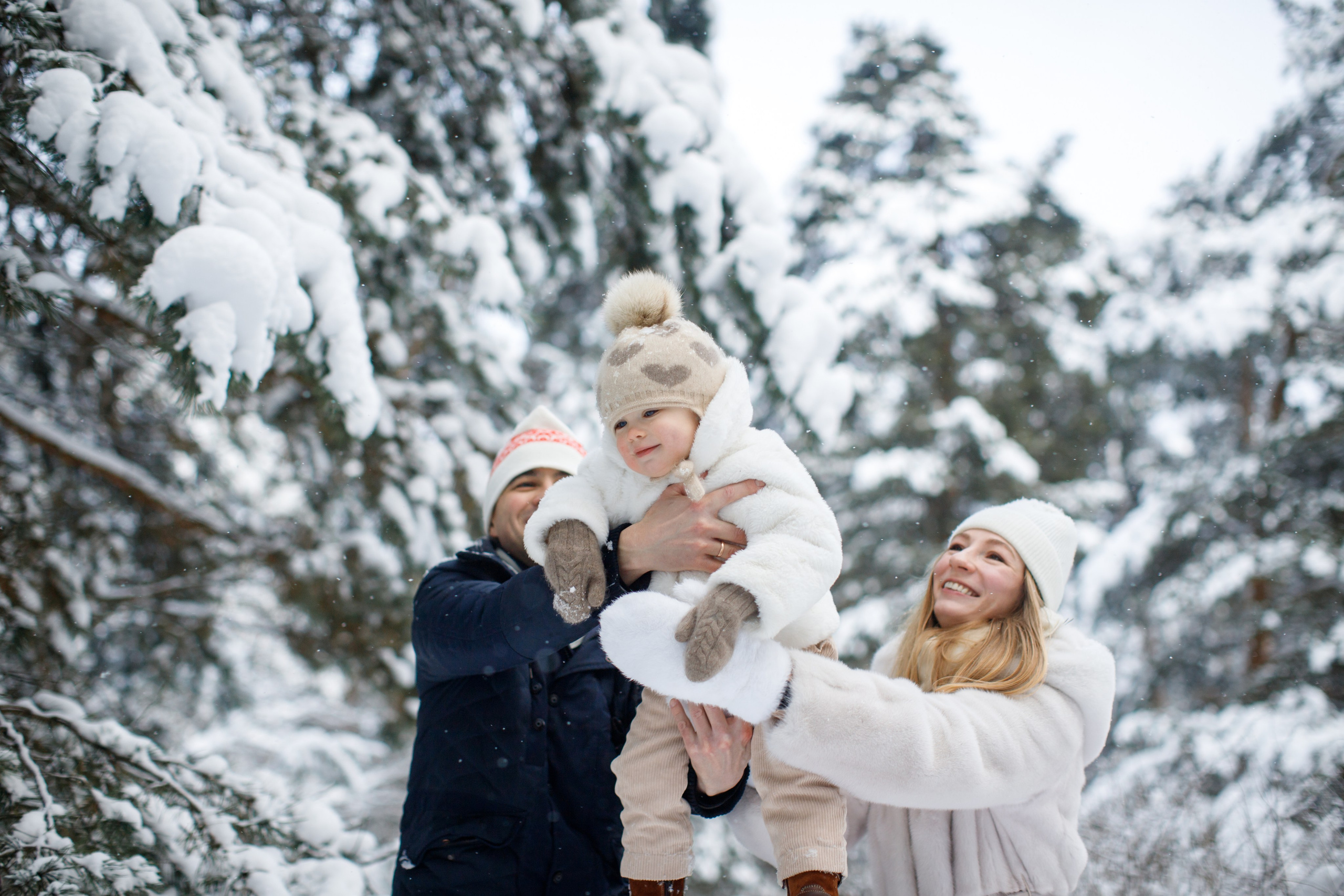 Зимние объятия. Детский и семейный фотограф Мария Киселёва. Москва