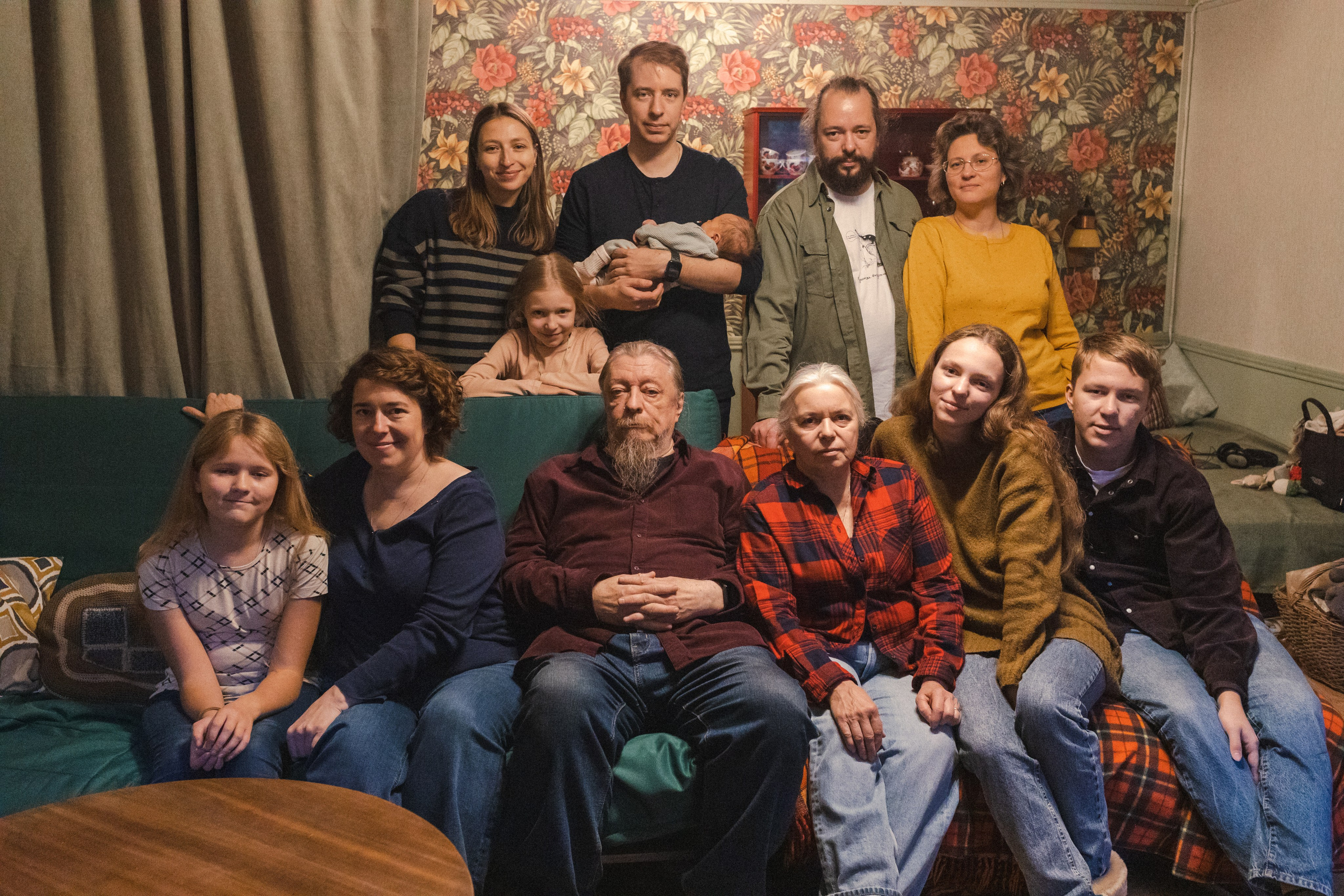 Five o'clock (история большой семьи). Семейный фотограф в Москве