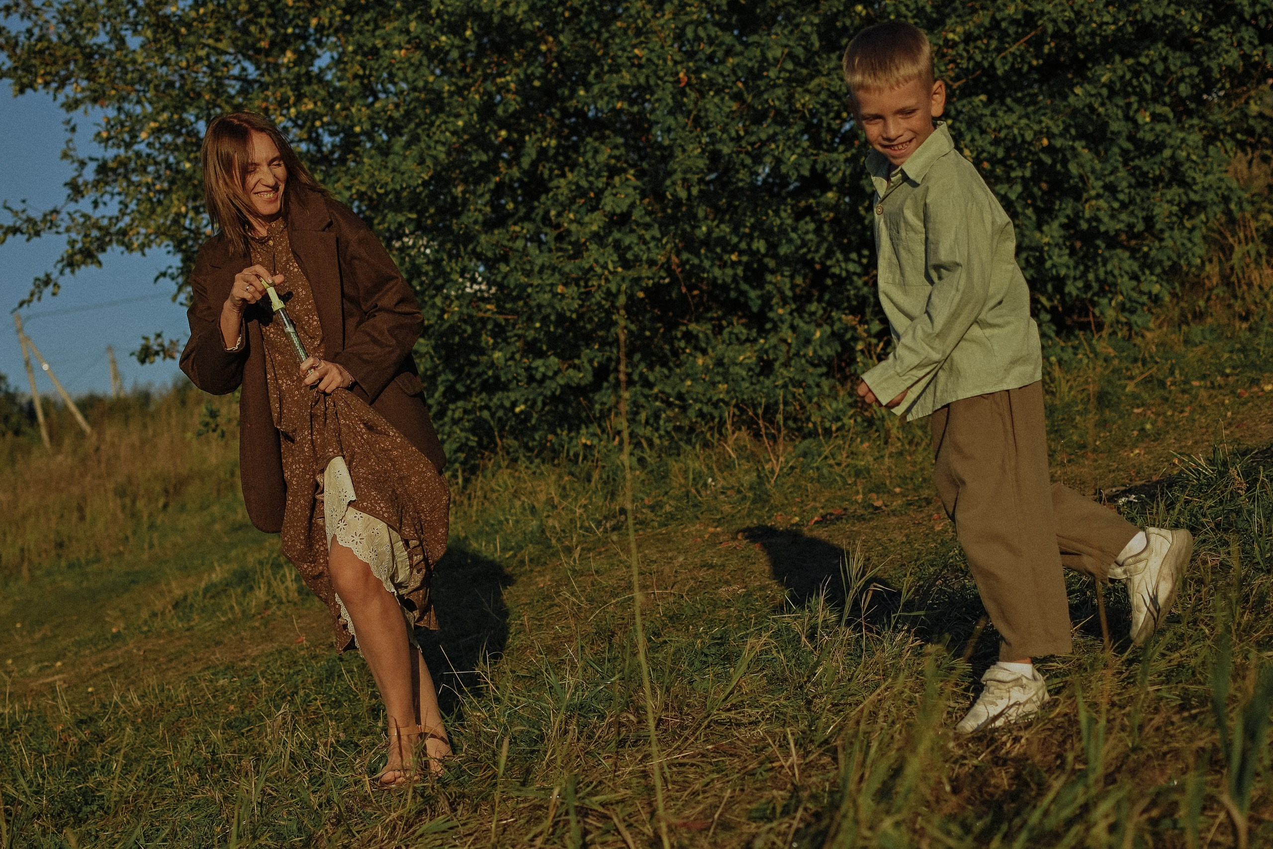 Лена и Ваня. Фотосессия в поле. Евгения Черных I Фотограф Пенза