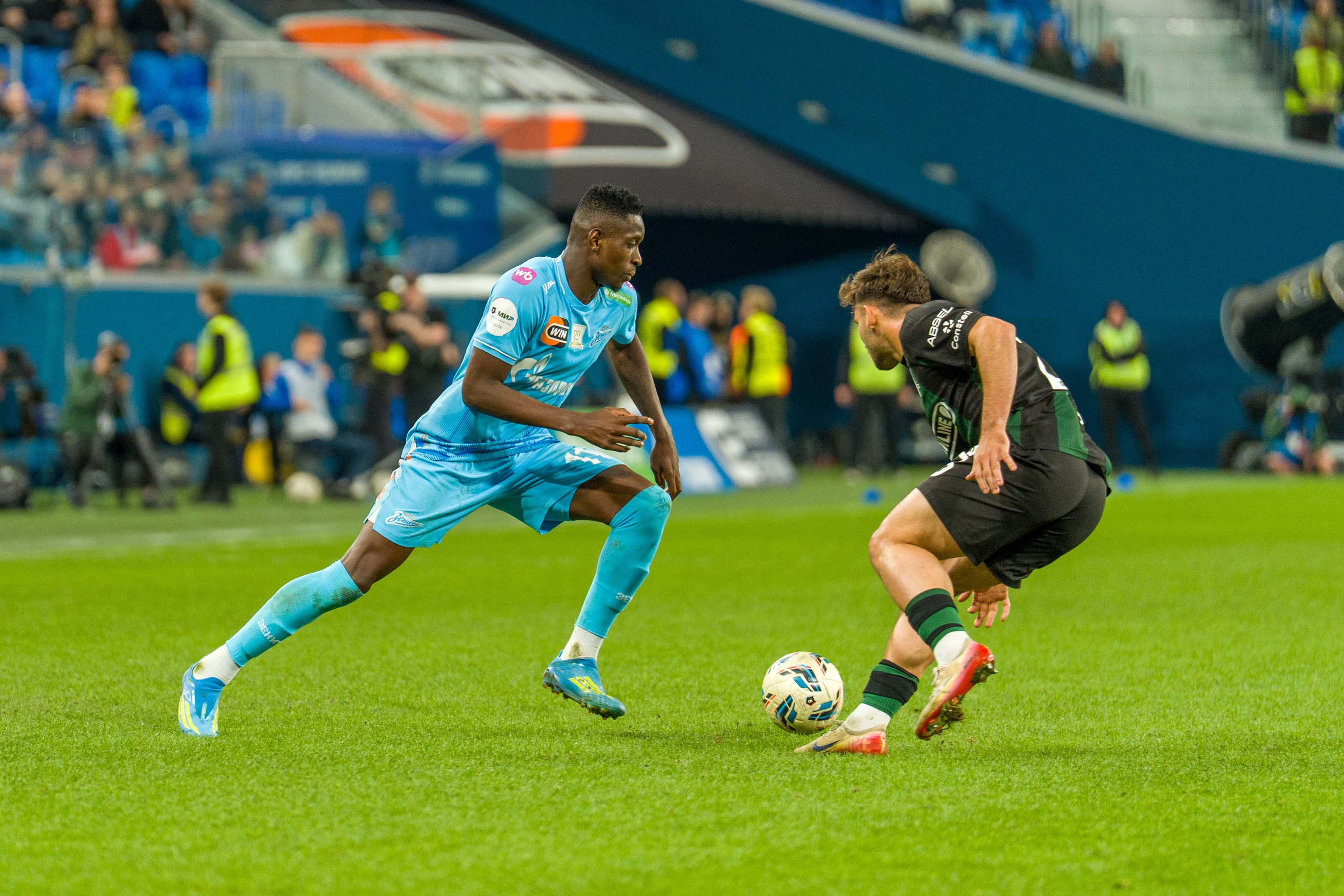 Зенит — Краснодар 1:1: фотогалерея матча 24-го тура РПЛ на Газпром Арене | Антон Гауф. Спортивный фотограф в Санкт-Петербурге | Антон Гауф