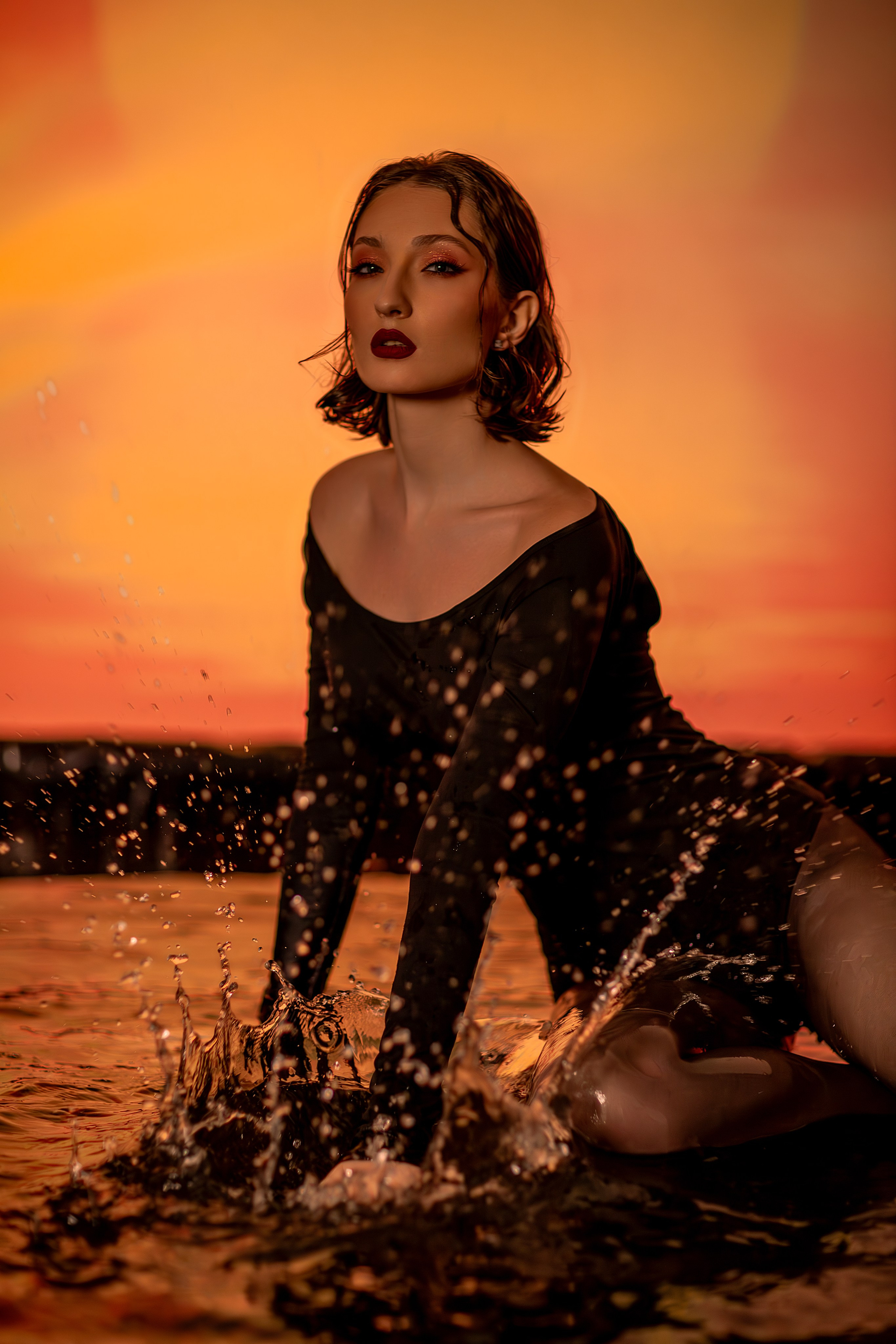 Съемка с водой для Валерии. Семейный и индивидуальный фотограф в Ростове-на-Дону