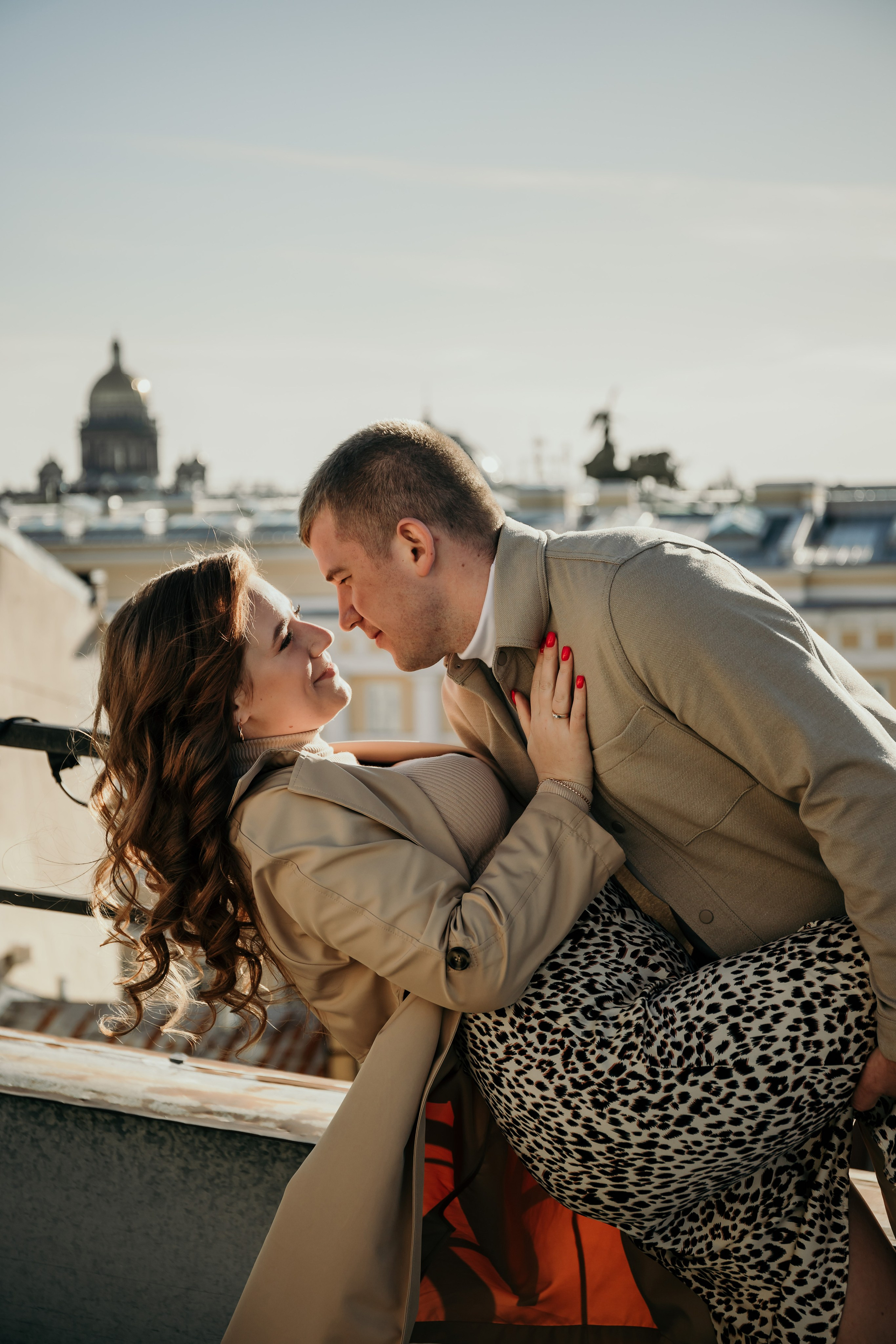 Крыши. Питер. Любовь. Свадебный и семейный фотограф Пушкин Царское Село СПБ Питер Санкт-Петербург и Рязань Ольга Козлова