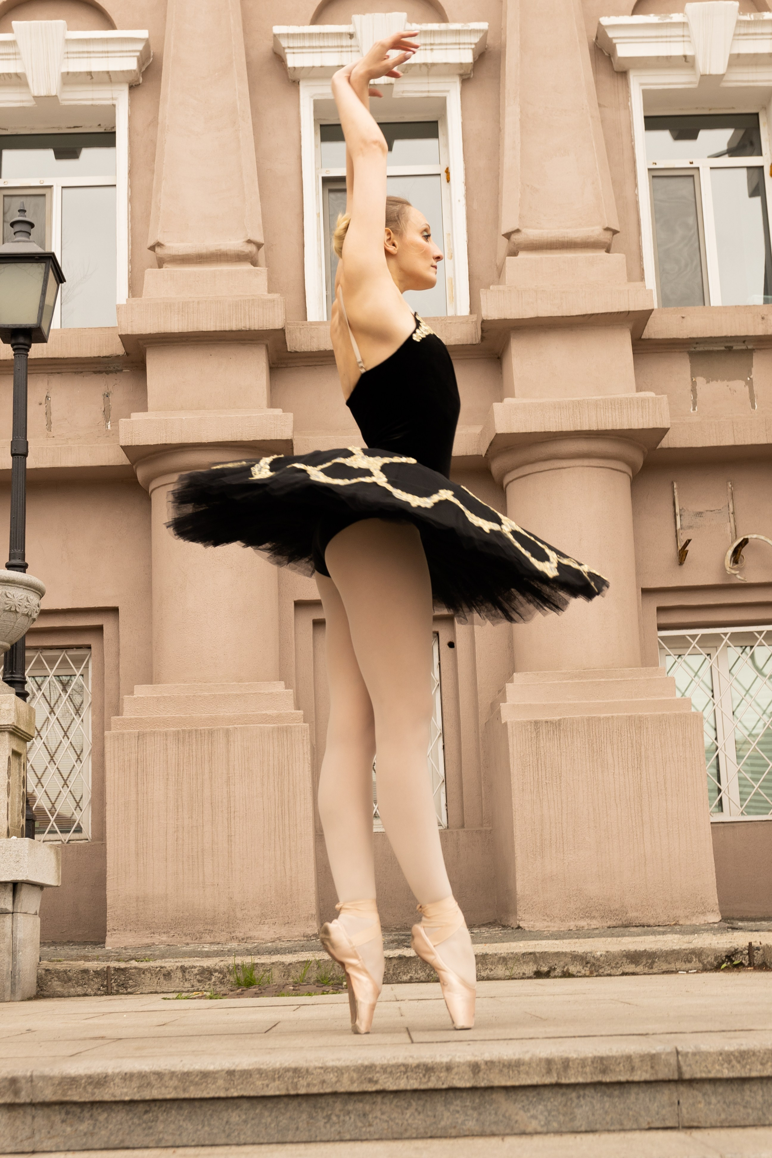 Балерина в городе. Фотограф Владивосток