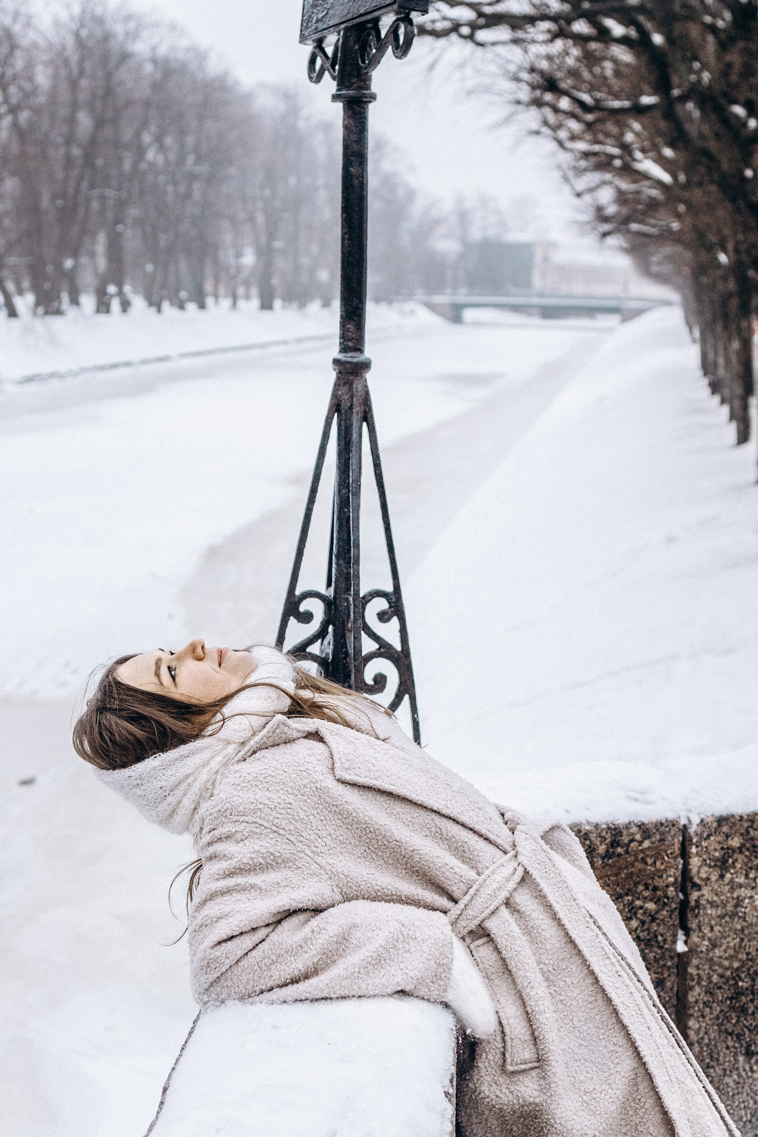 В объятьях снега и Невы. Семейный фотограф в Санкт-Петербурге Лена Соколова
