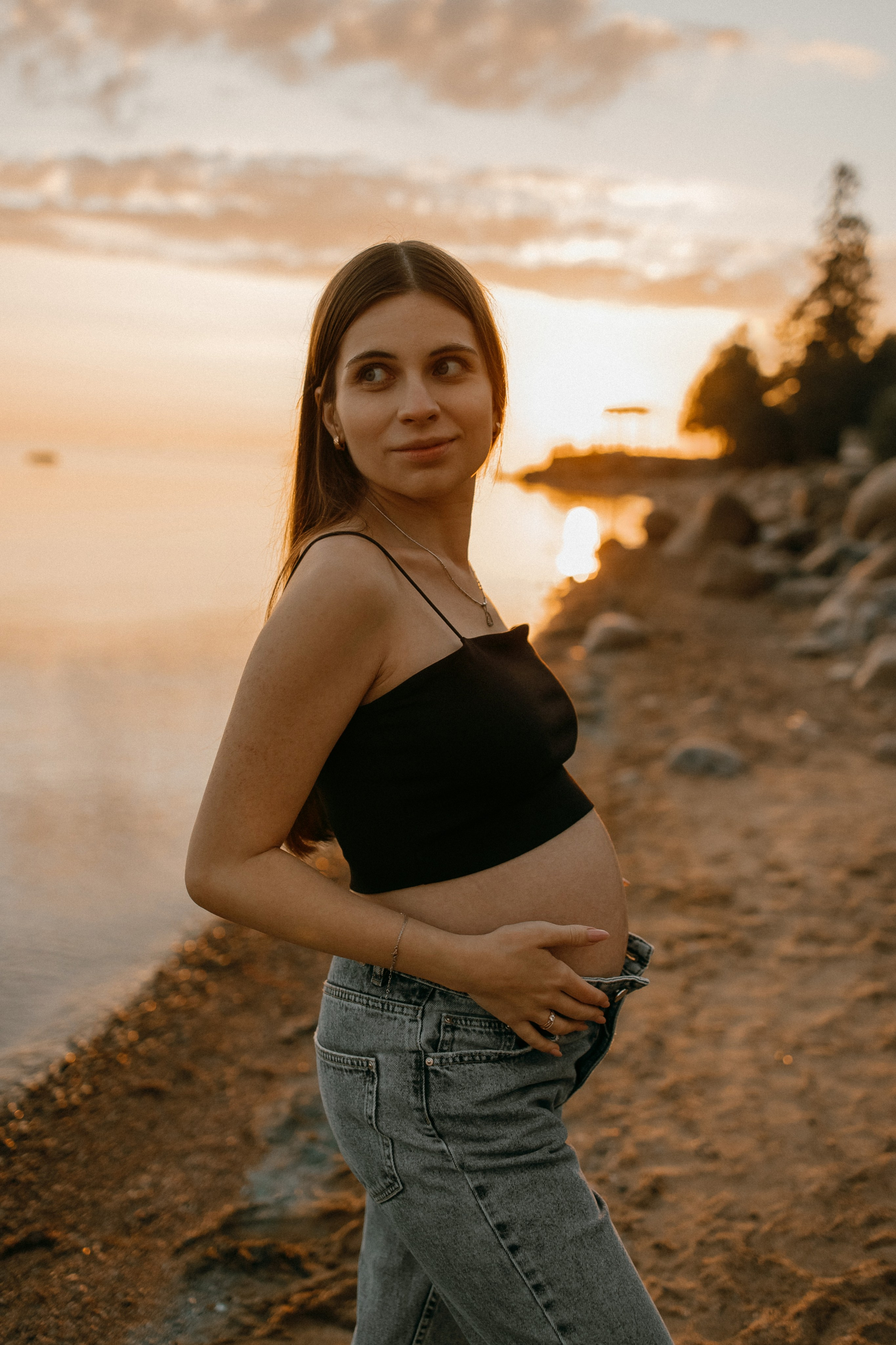 Гендер-пати для двоих на заливе. Фотограф в Санкт-Петербурге Виктория Безверхая