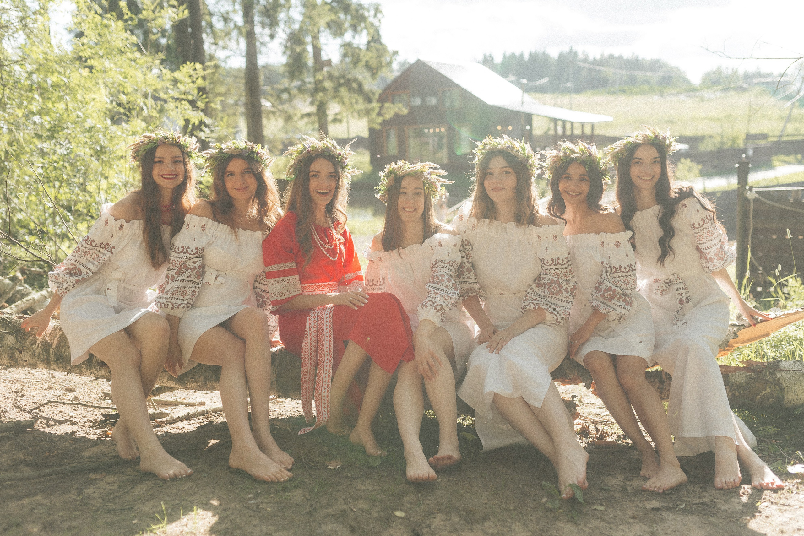 Девичник в стиле A LA RUSSE. Свадебный фотограф в Москве Николай Болт