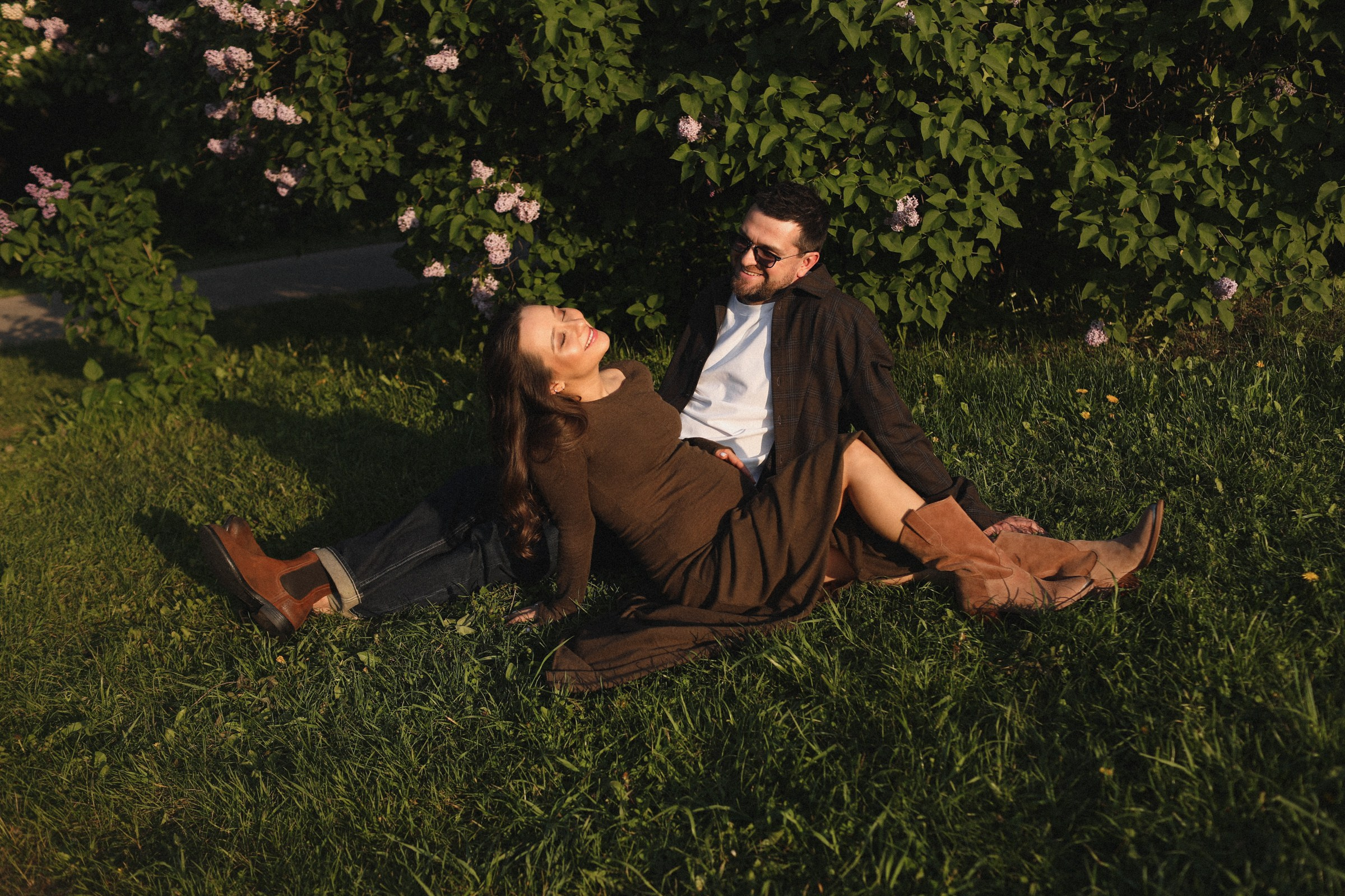 Про Ксюшу и Сашу. Семейный фотограф в Москве Алевтина Носова