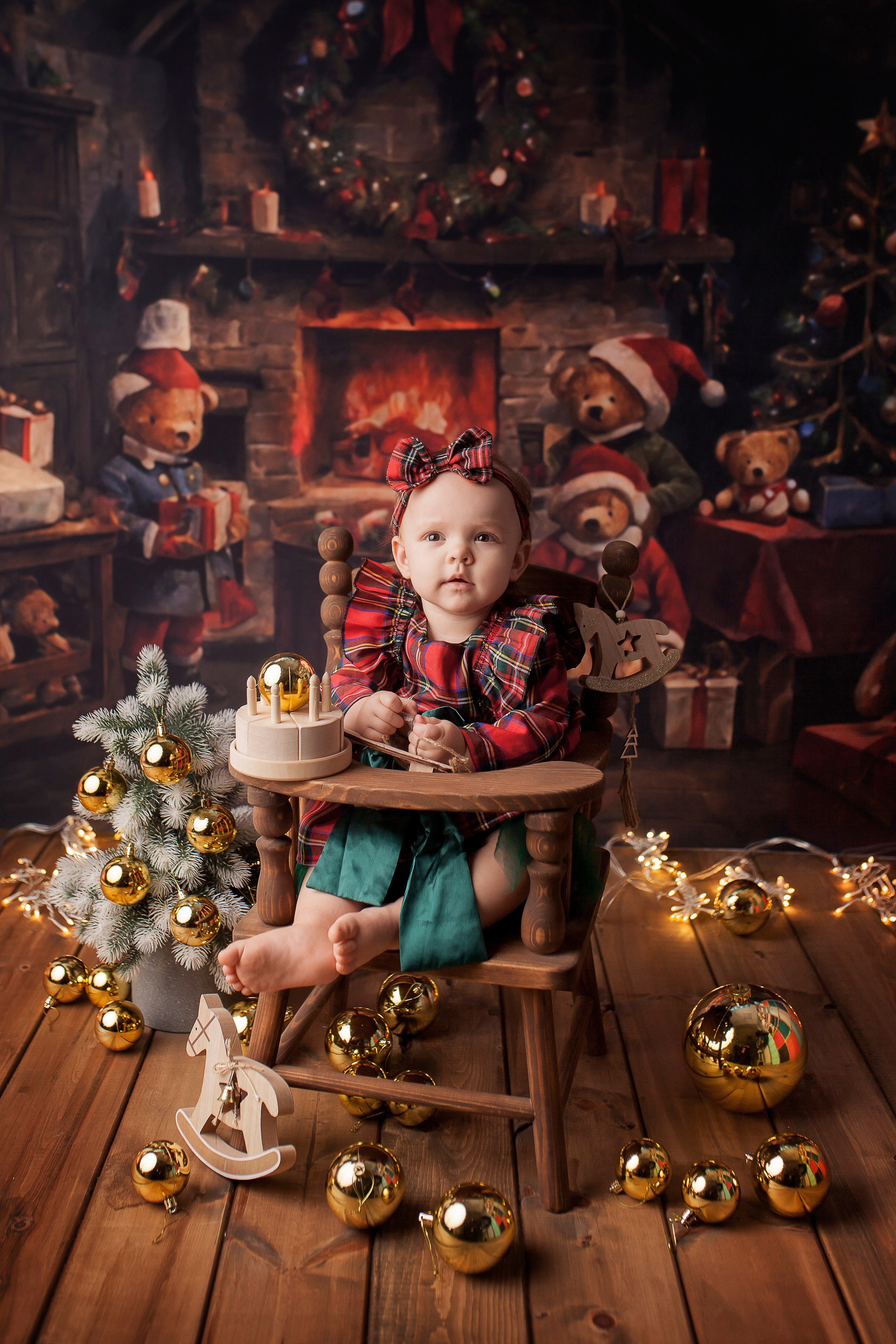 Юлия, 1 годик. Фотограф новорожденных в Новокузнецке Анна Горошникова