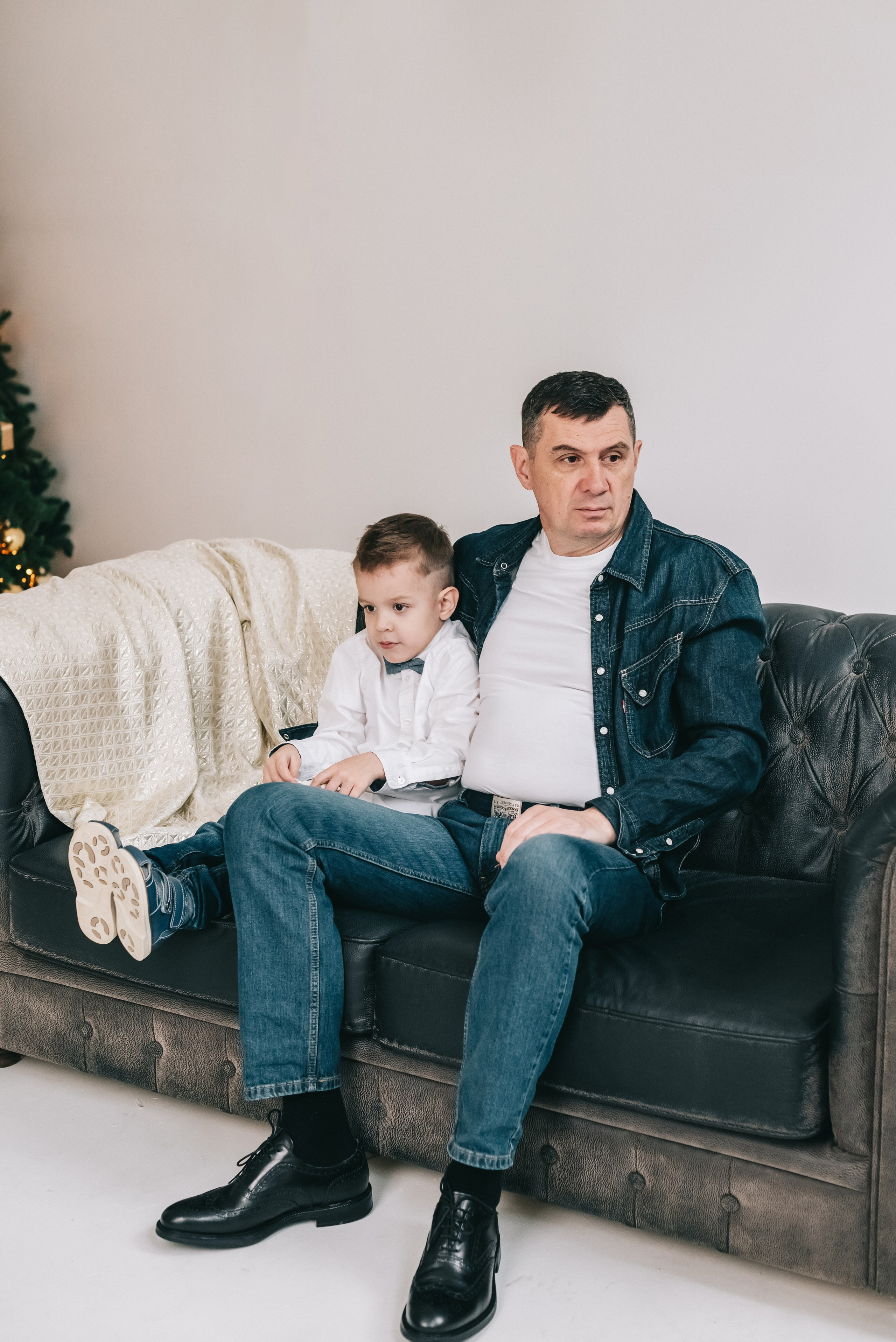 Новогодняя семейная фотосессия Кемерово