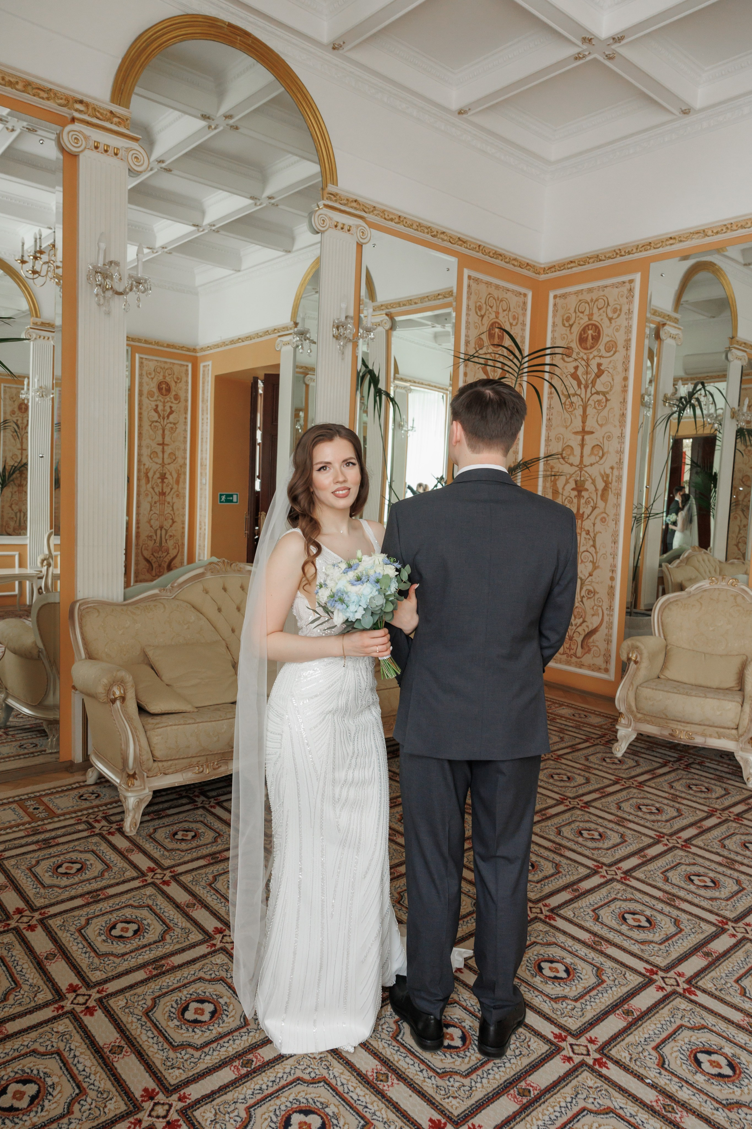 Даша и Дима, Грибоедовский ЗАГС. Свадебный и репортажный фотограф (Москва, Королев и другие)